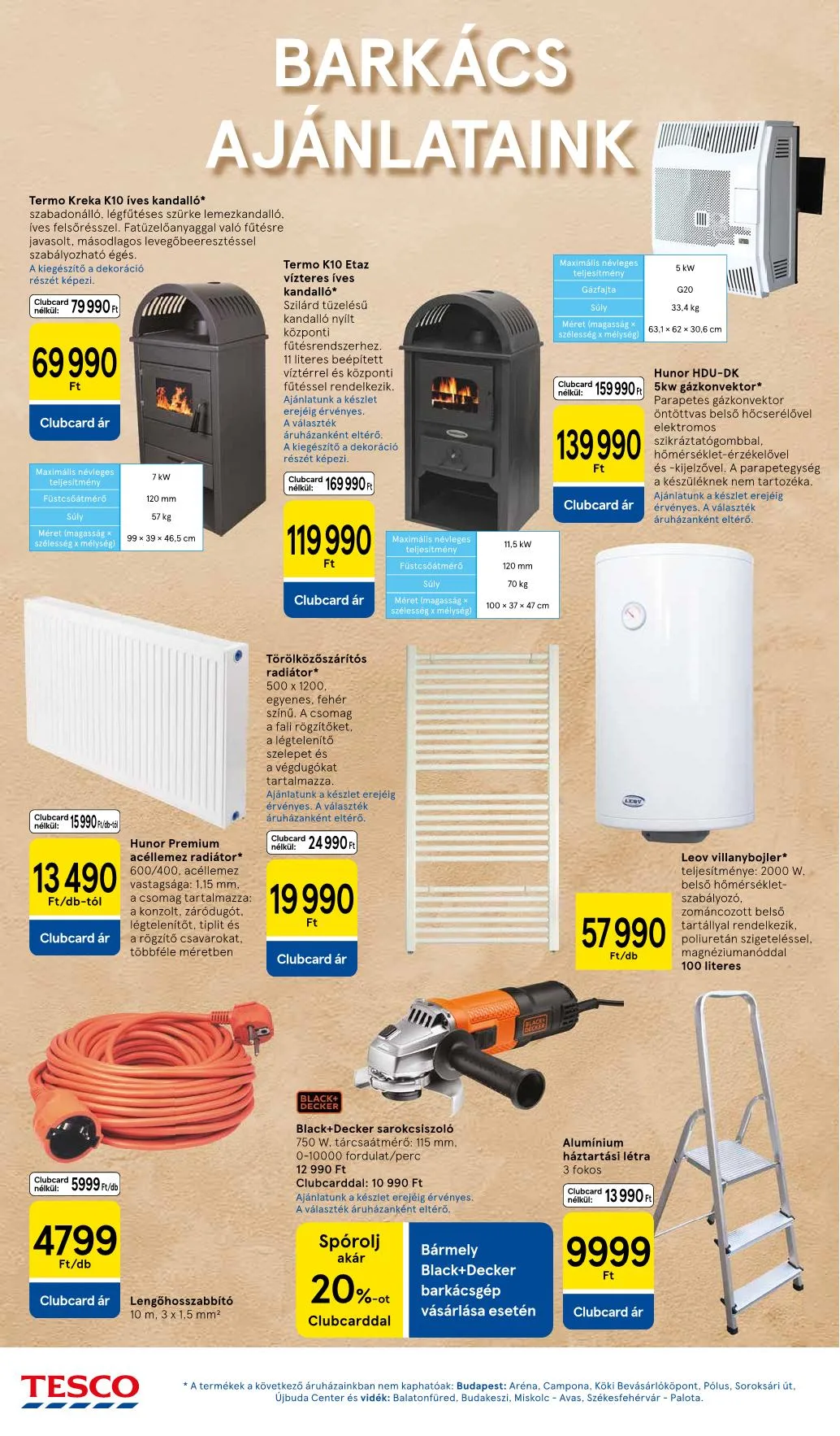 Tesco akciós újság Hipermarket 09.11–09.17 – 6. oldal