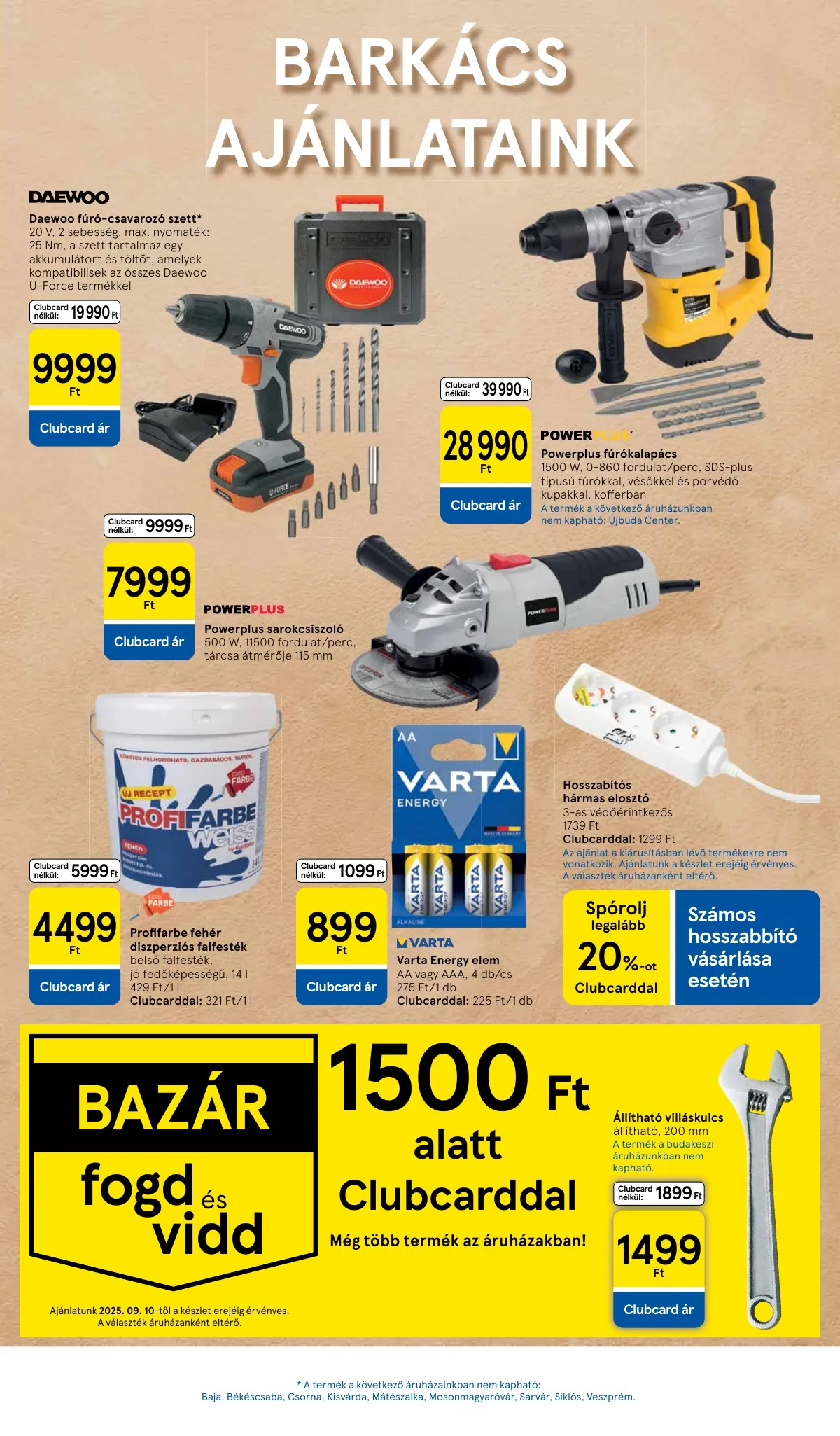 Tesco akciós újság Hipermarket 09.18–09.24 – 13. oldal