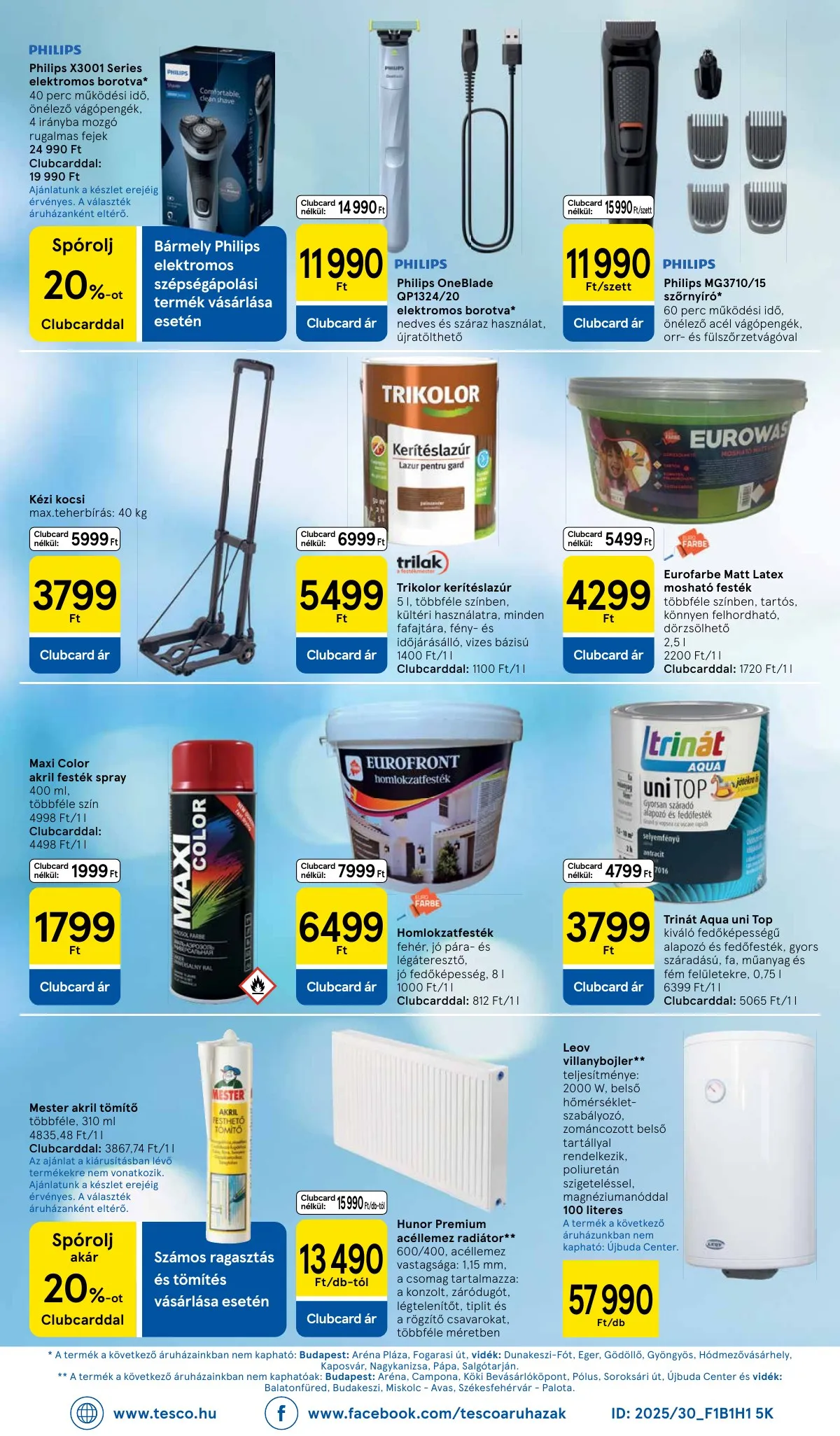 Tesco akciós újság Hipermarket 09.18–09.24 – 32. oldal