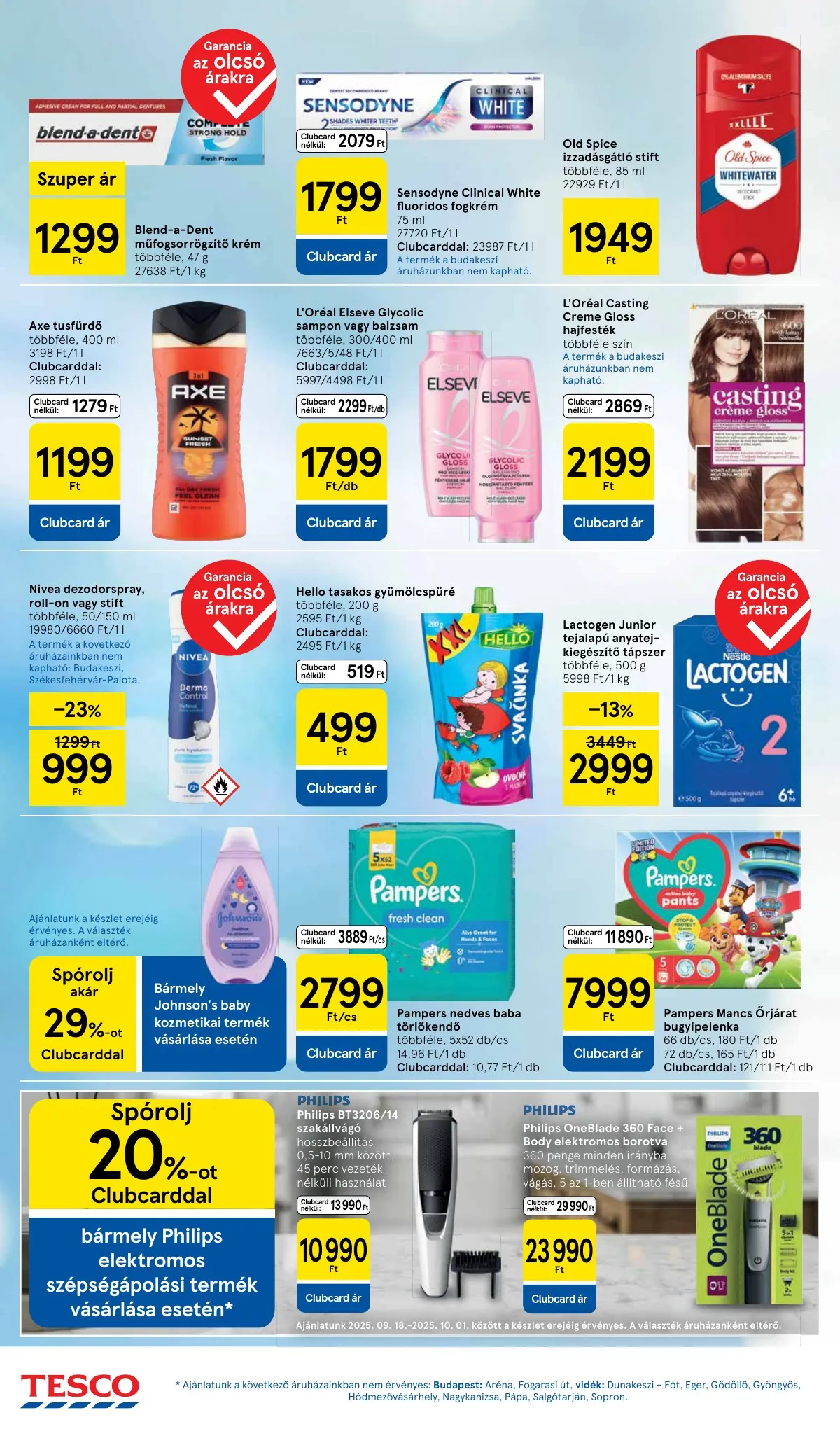 Tesco akciós újság Hipermarket 09.18–09.24 – 8. oldal