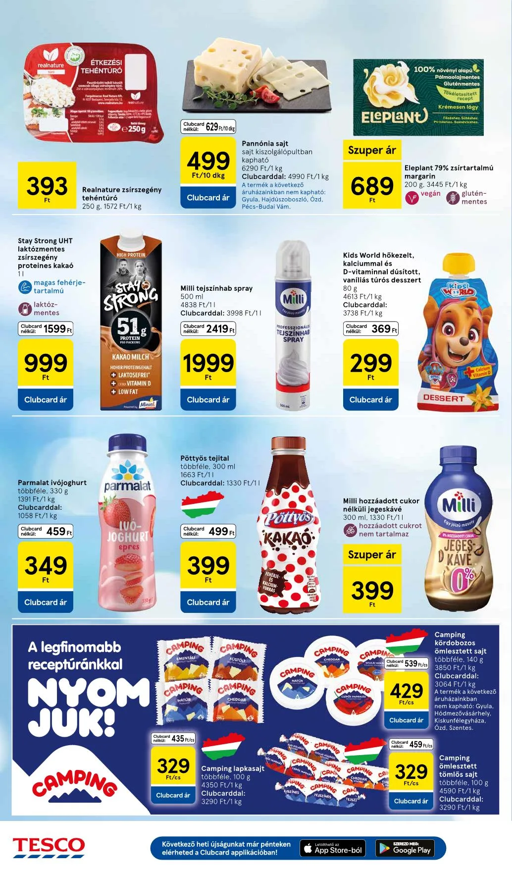 Tesco akciós újság Hipermarket 09.25–10.01 – 10. oldal