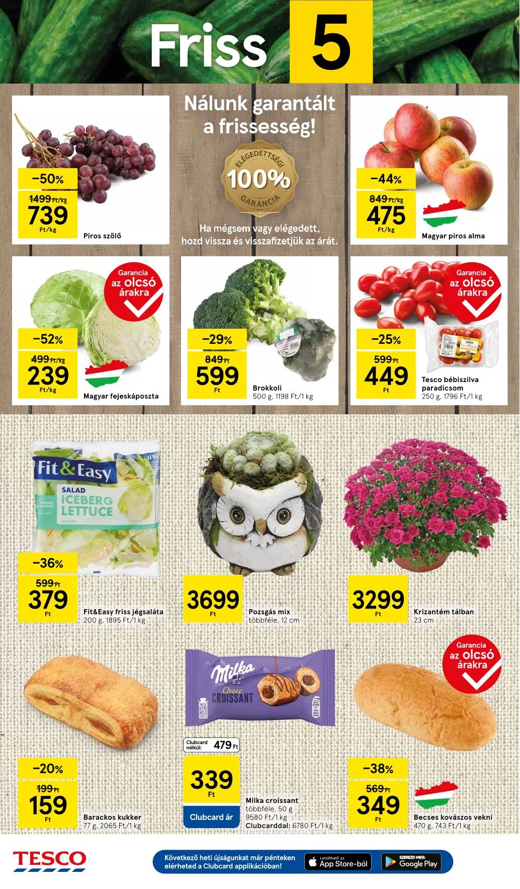 Tesco akciós újság Hipermarket 09.25–10.01 – 12. oldal