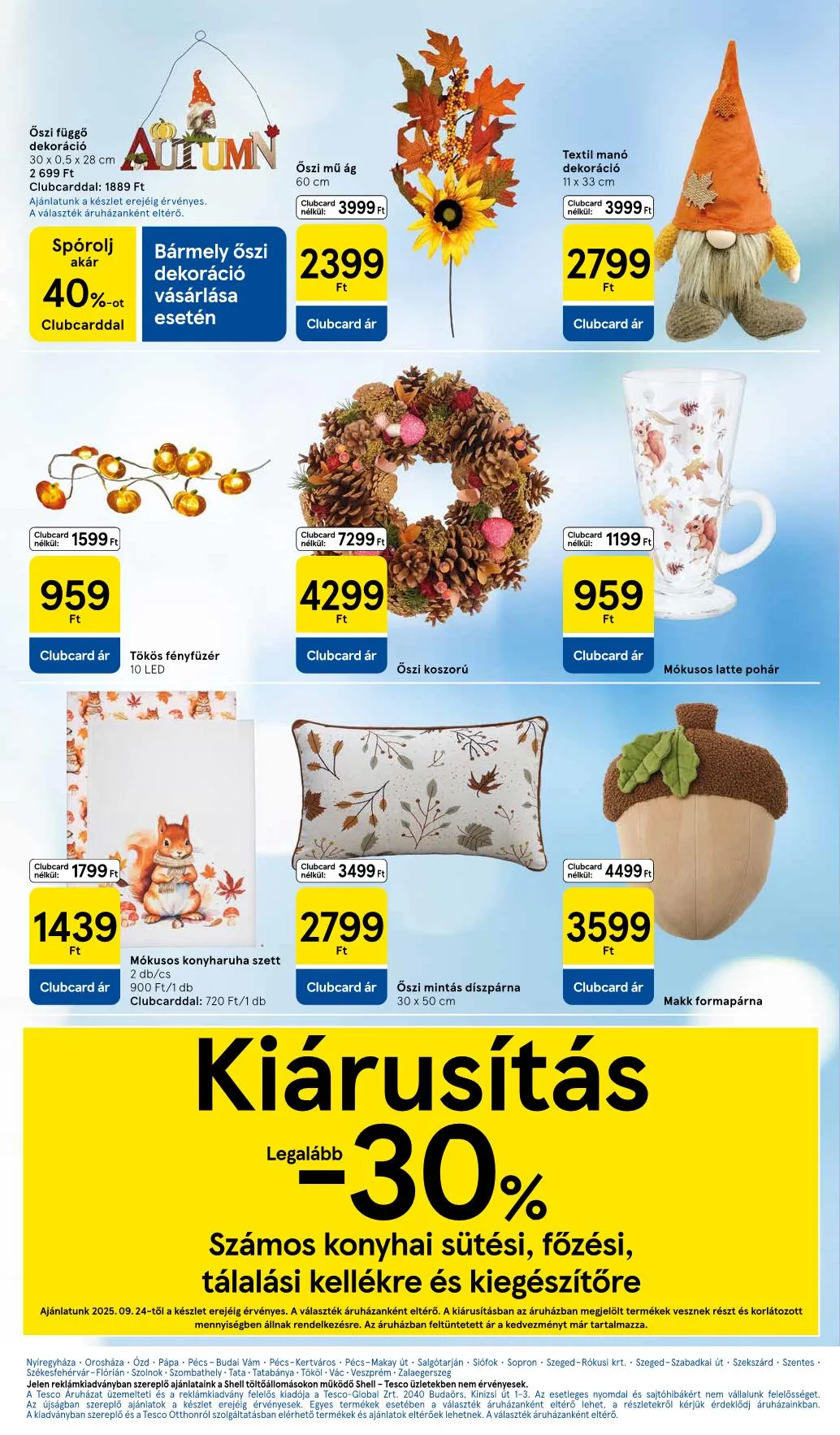 Tesco akciós újság Hipermarket 09.25–10.01 – 25. oldal