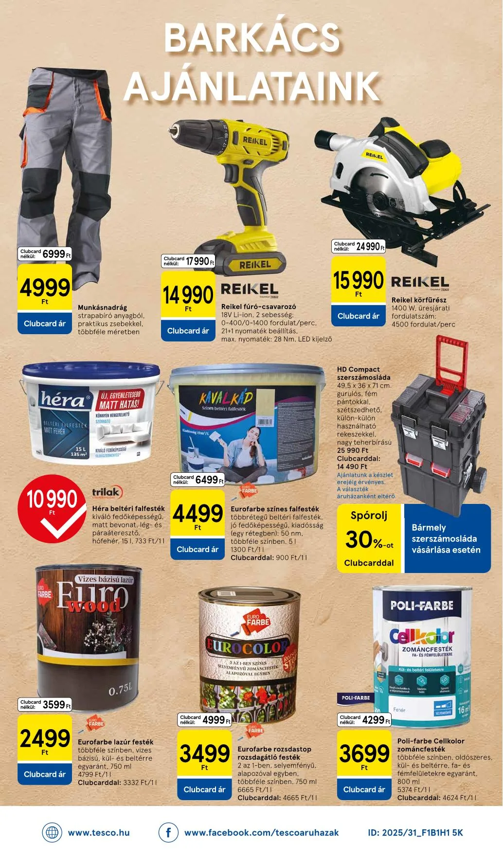Tesco akciós újság Hipermarket 09.25–10.01 – 26. oldal