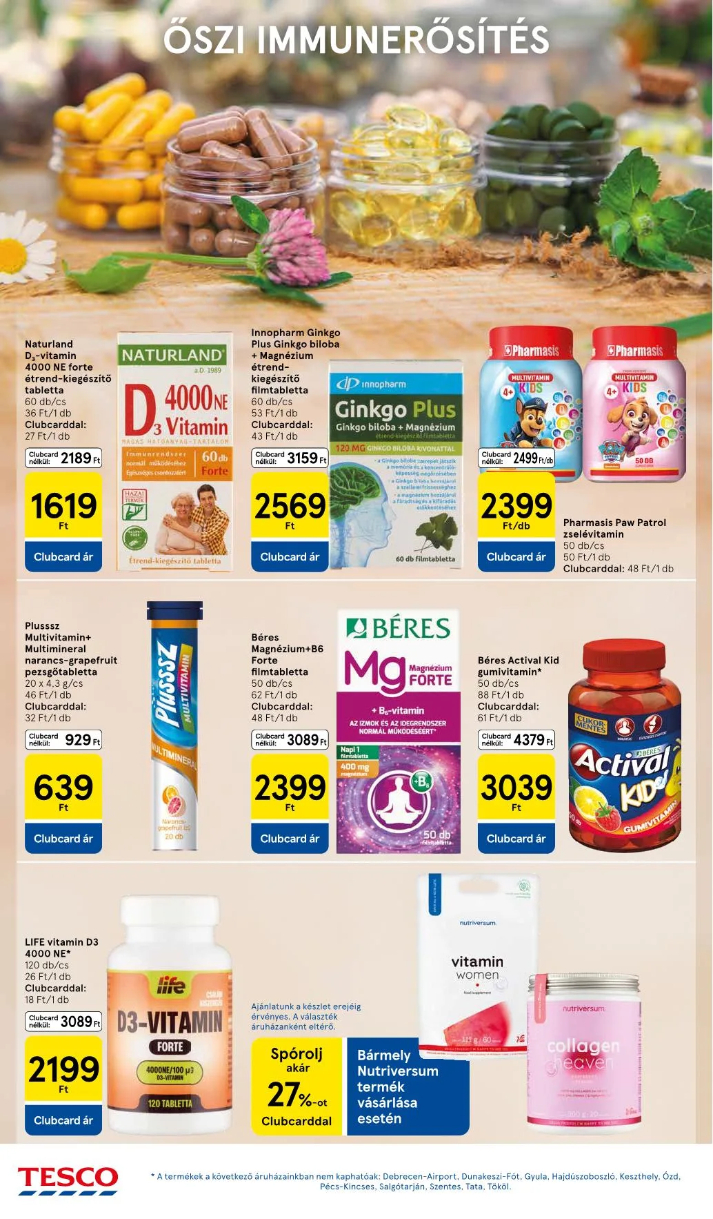 Tesco akciós újság Hipermarket 10.02–10.08 – 13. oldal