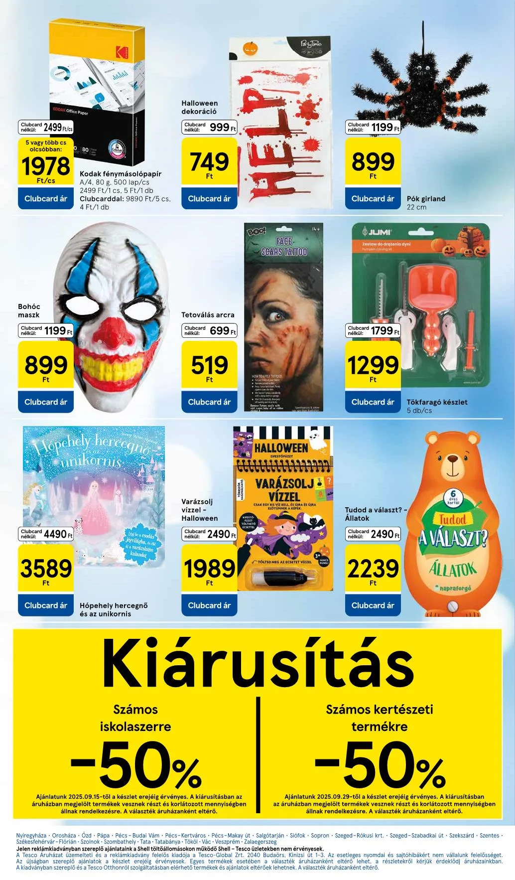 Tesco akciós újság Hipermarket 10.02–10.08 – 22. oldal