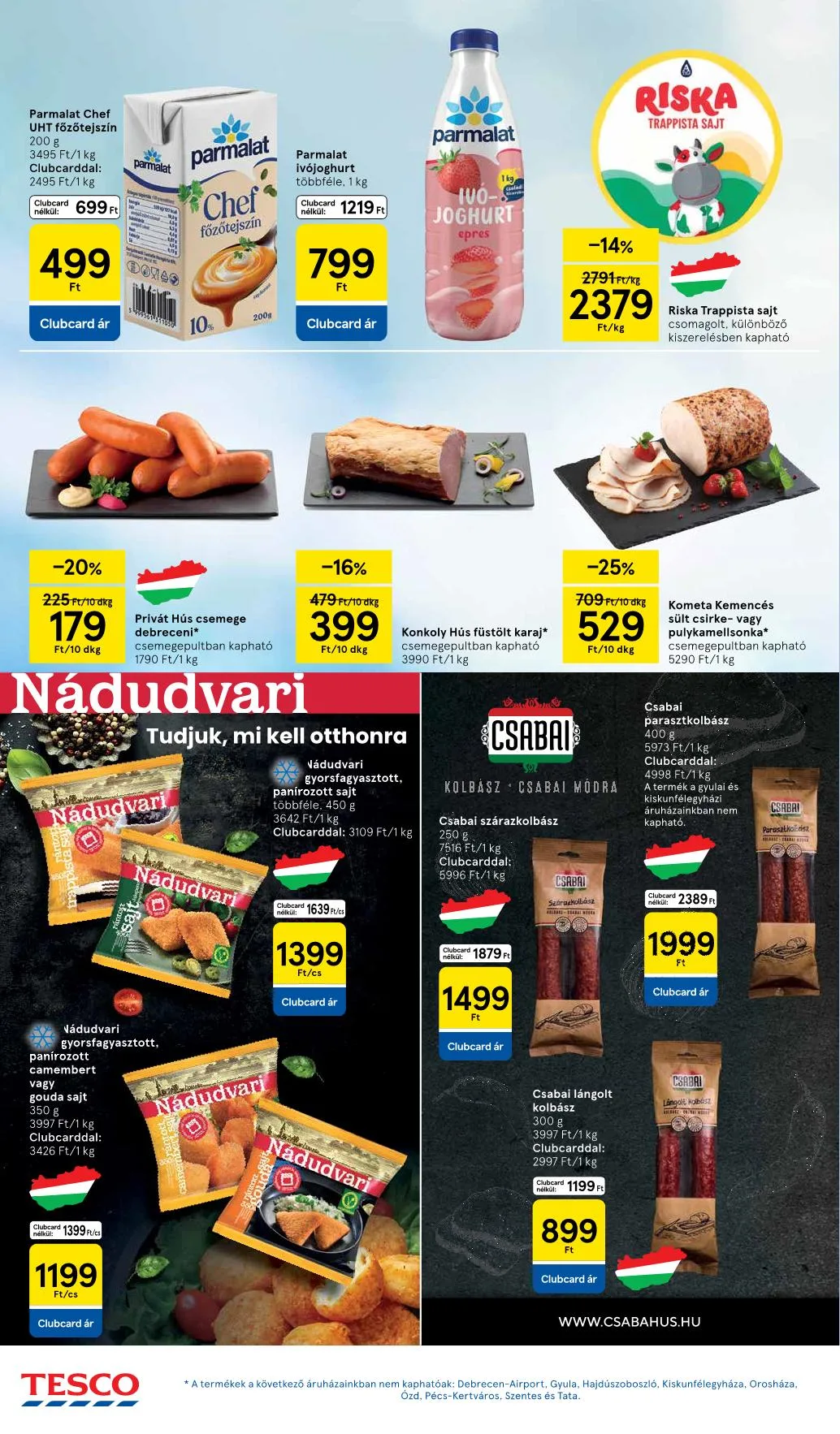 Tesco akciós újság Hipermarket 10.09–10.15 – 10. oldal