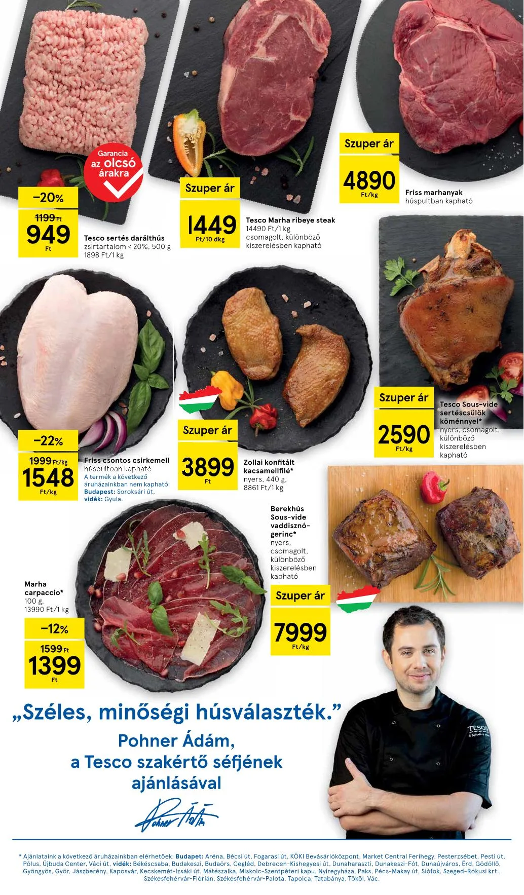Tesco akciós újság Hipermarket 10.09–10.15 – 23. oldal