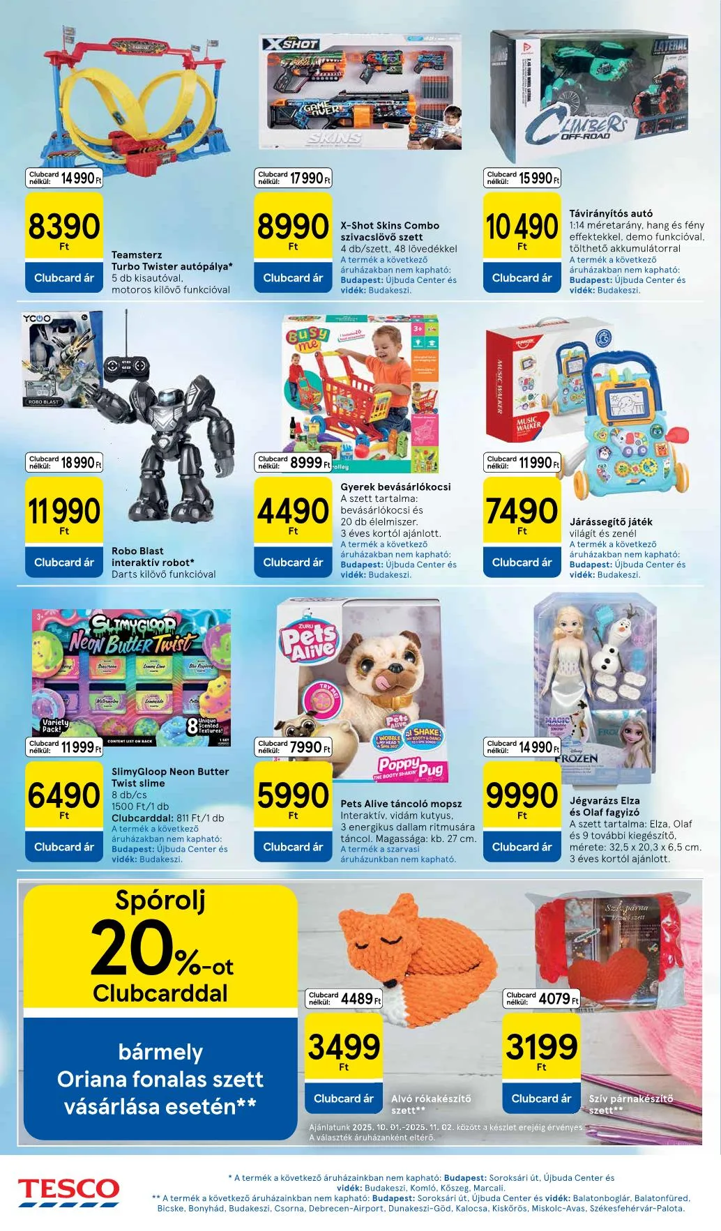 Tesco akciós újság Hipermarket 10.09–10.15 – 6. oldal