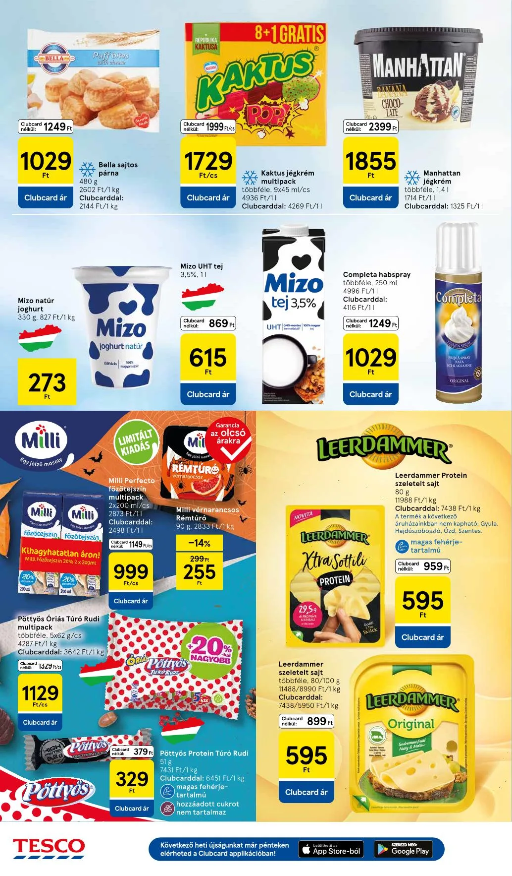 Tesco akciós újság Hipermarket 10.16–10.21 – 10. oldal