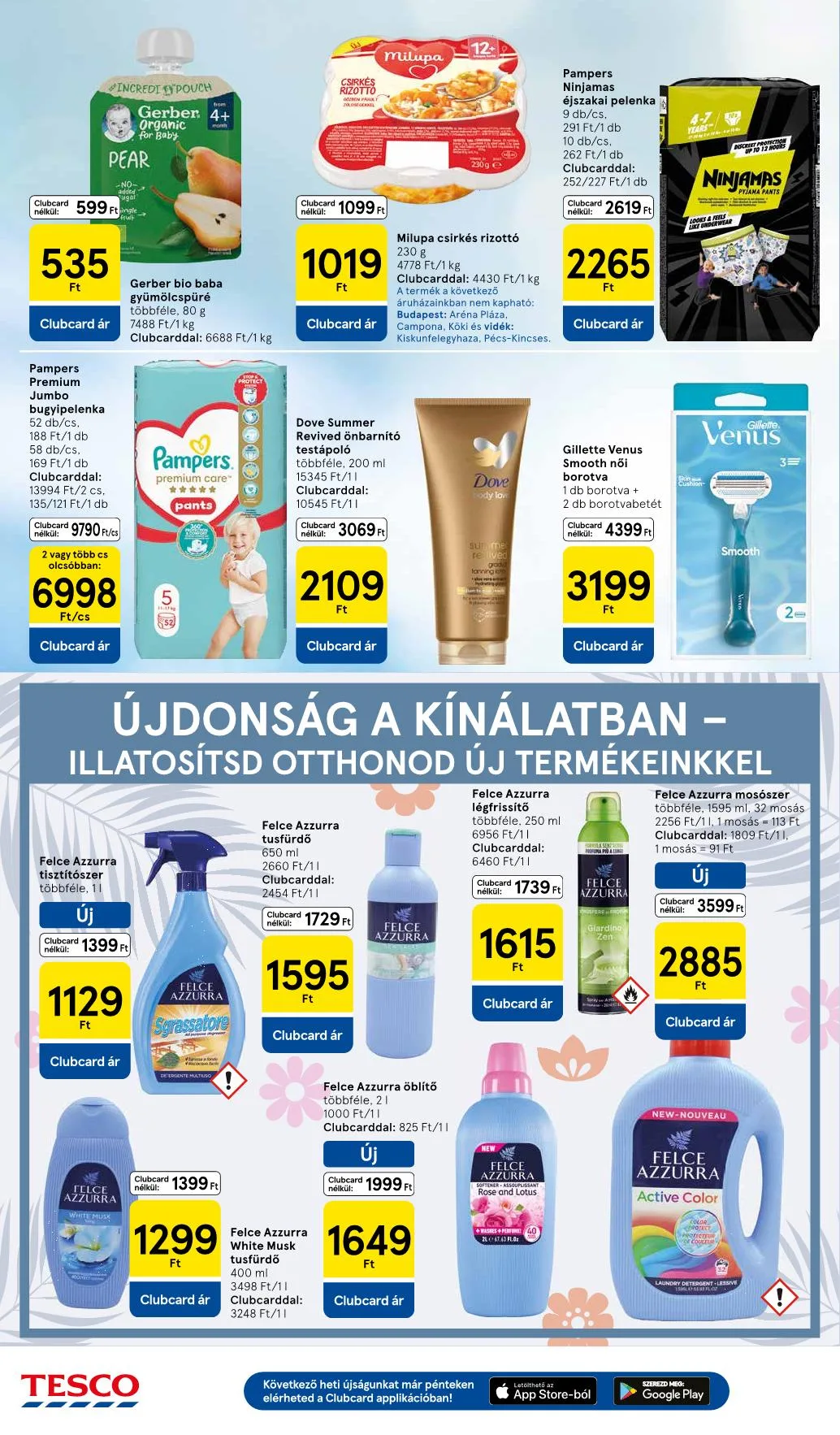 Tesco akciós újság Hipermarket 10.16–10.21 – 24. oldal