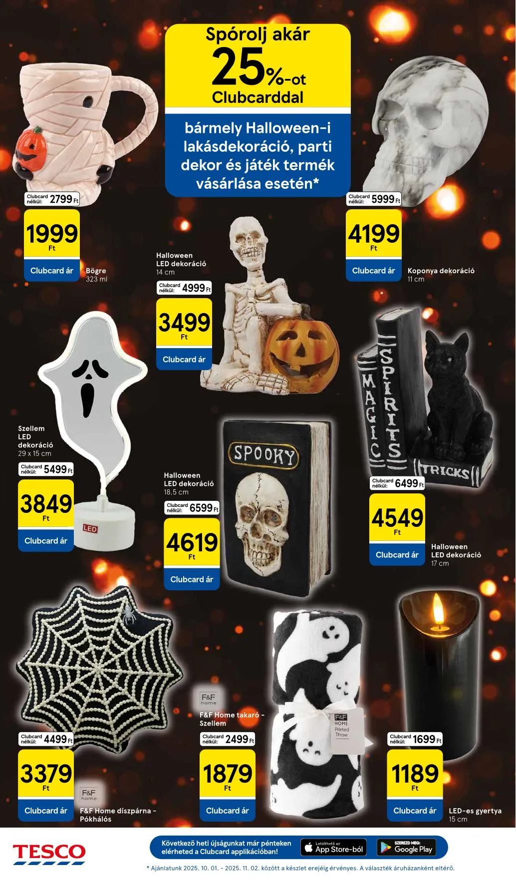 Tesco akciós újság Hipermarket 10.16–10.21 – 26. oldal