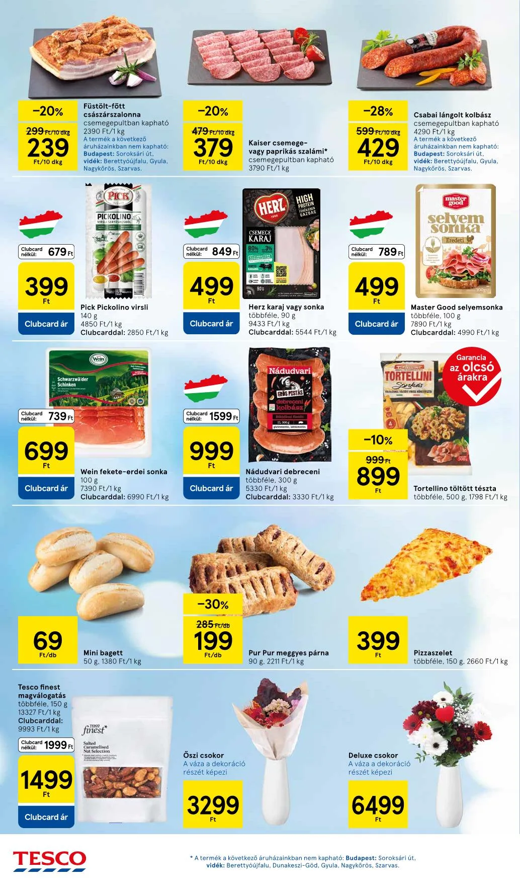 Tesco akciós újság Hipermarket 10.16–10.21 – 29. oldal