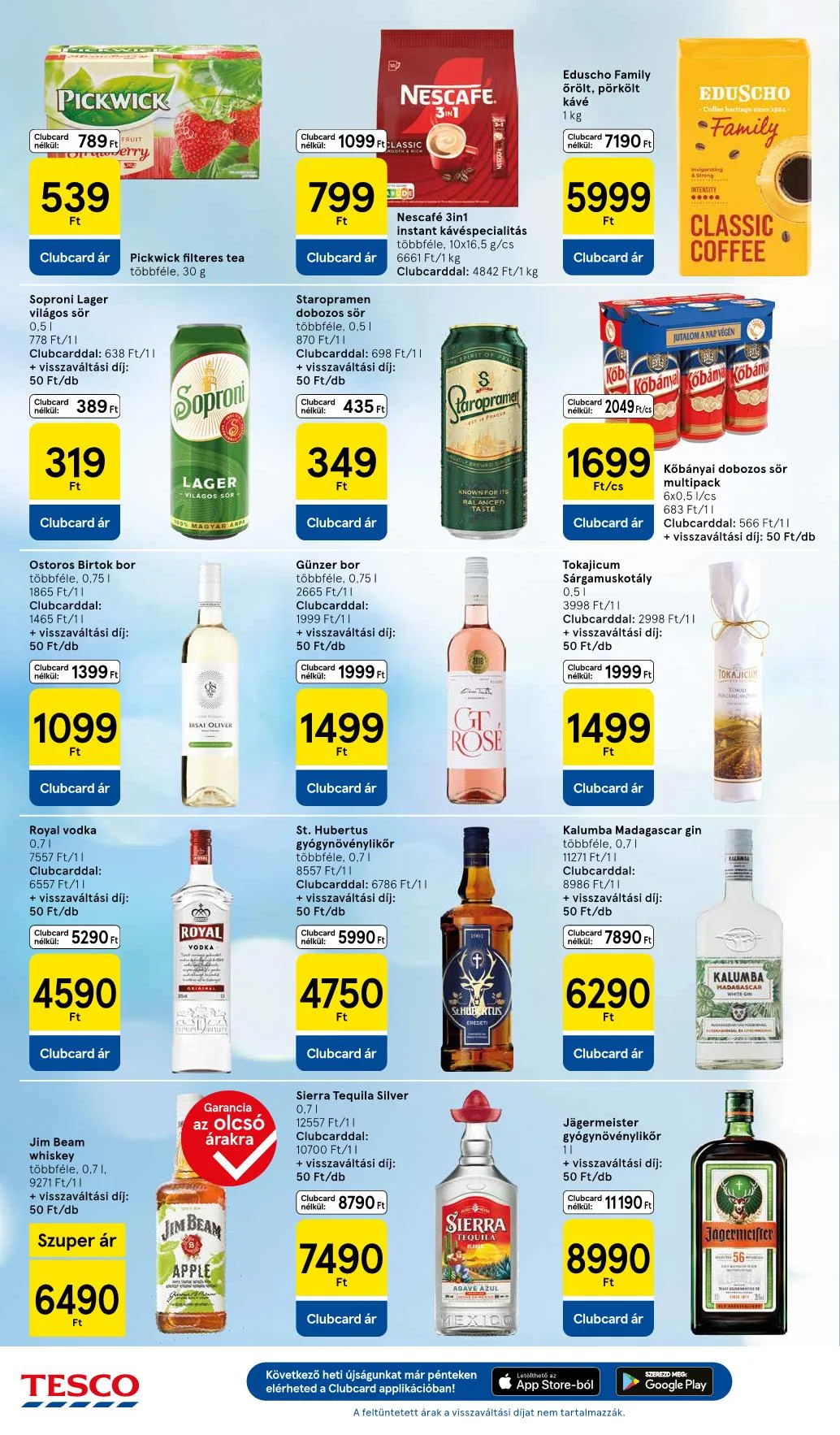 Tesco akciós újság Hipermarket 10.16–10.21 – 33. oldal