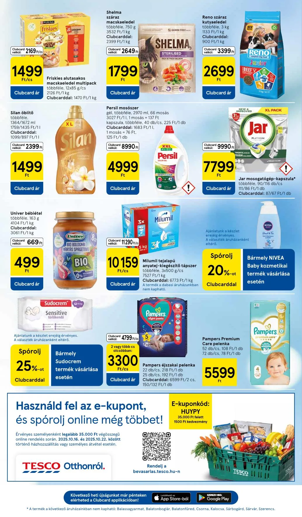 Tesco akciós újság Hipermarket 10.16–10.21 – 34. oldal