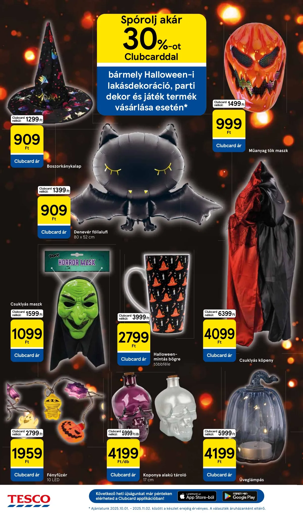 Tesco akciós újság Hipermarket 10.21–10.29 – 12. oldal