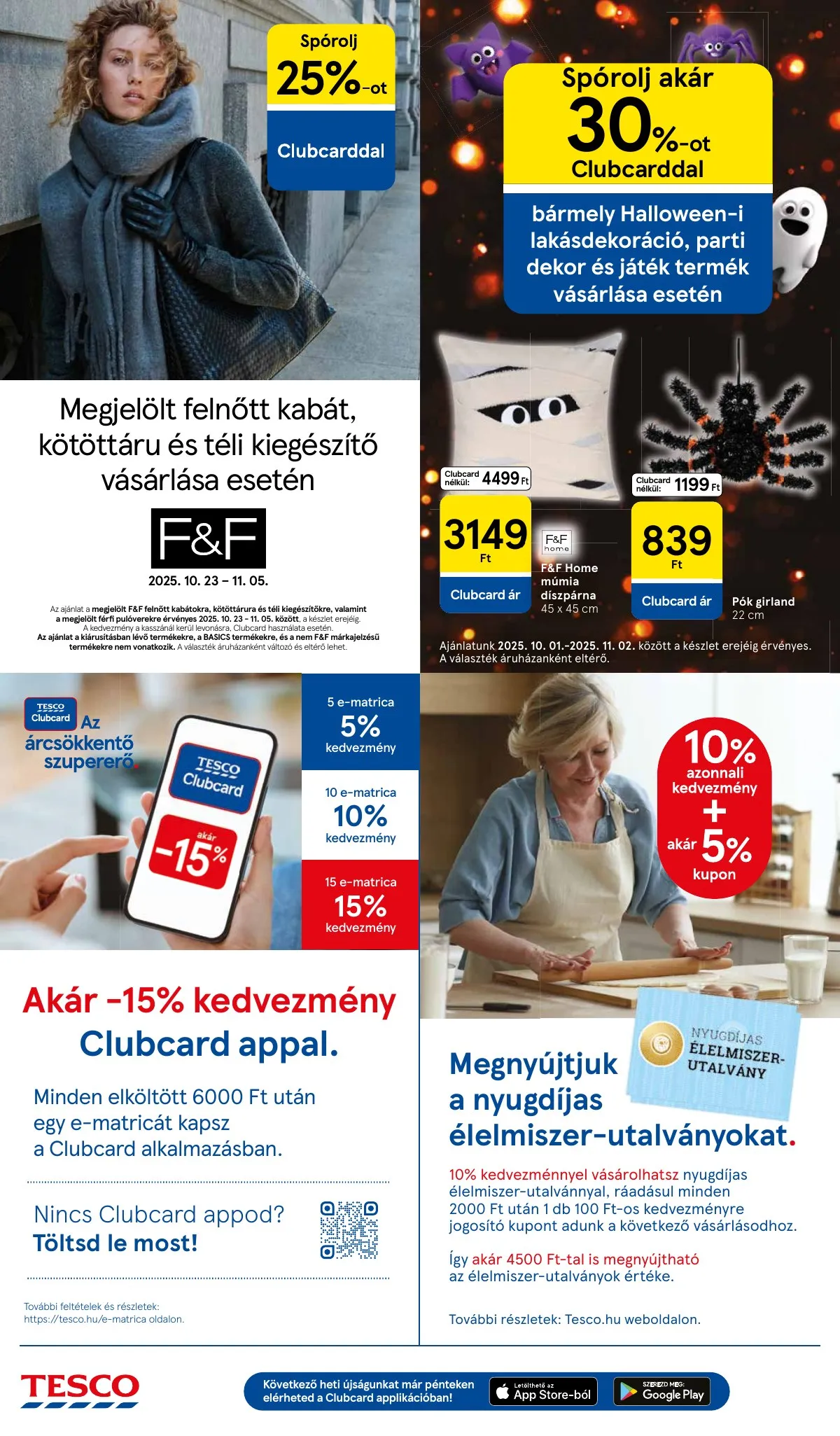 Tesco akciós újság Hipermarket 10.21–10.29 – 16. oldal
