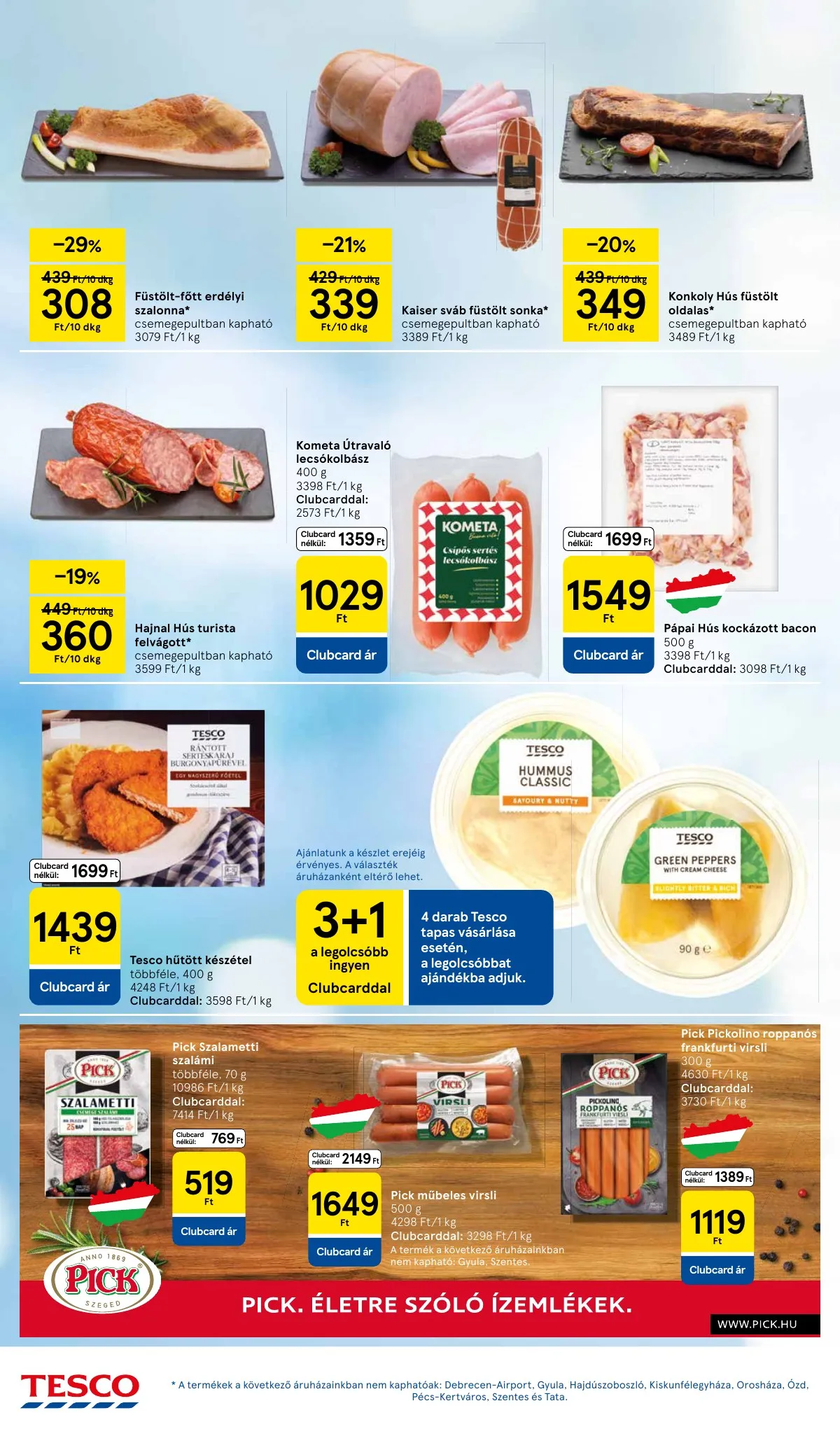 Tesco akciós újság Hipermarket 10.21–10.29 – 18. oldal