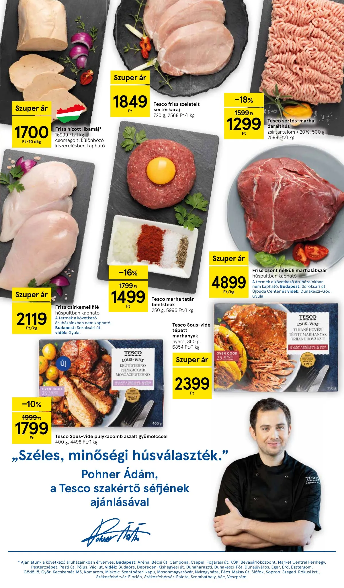 Tesco akciós újság Hipermarket 10.21–10.29 – 3. oldal