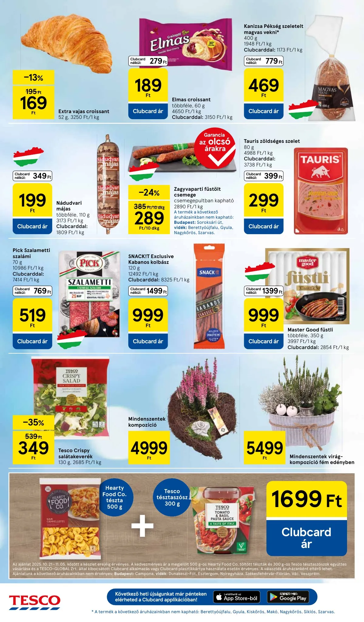 Tesco akciós újság Hipermarket 10.21–10.29 – 4. oldal