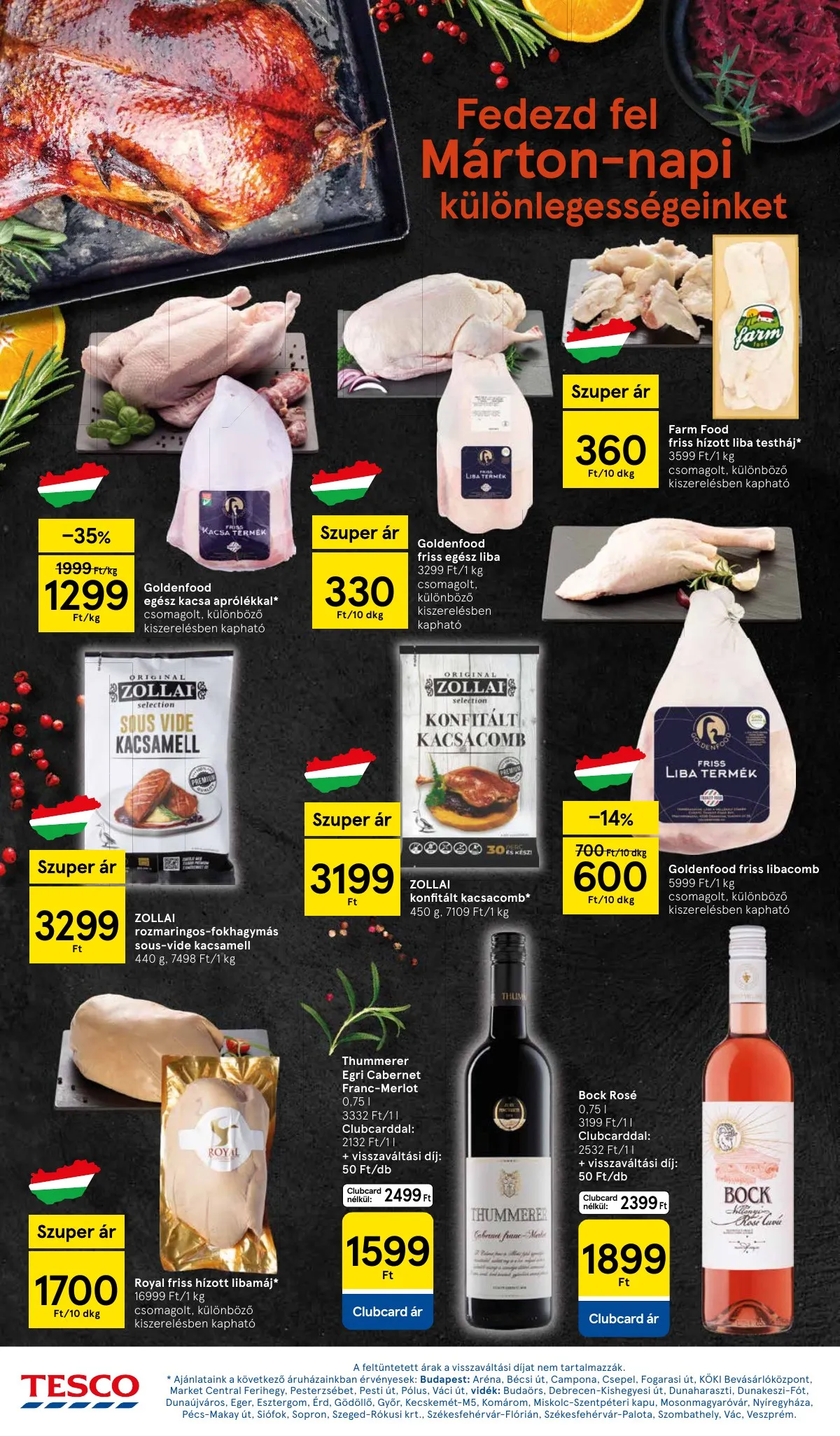 Tesco akciós újság Hipermarket 10.30–11.05 – 10. oldal