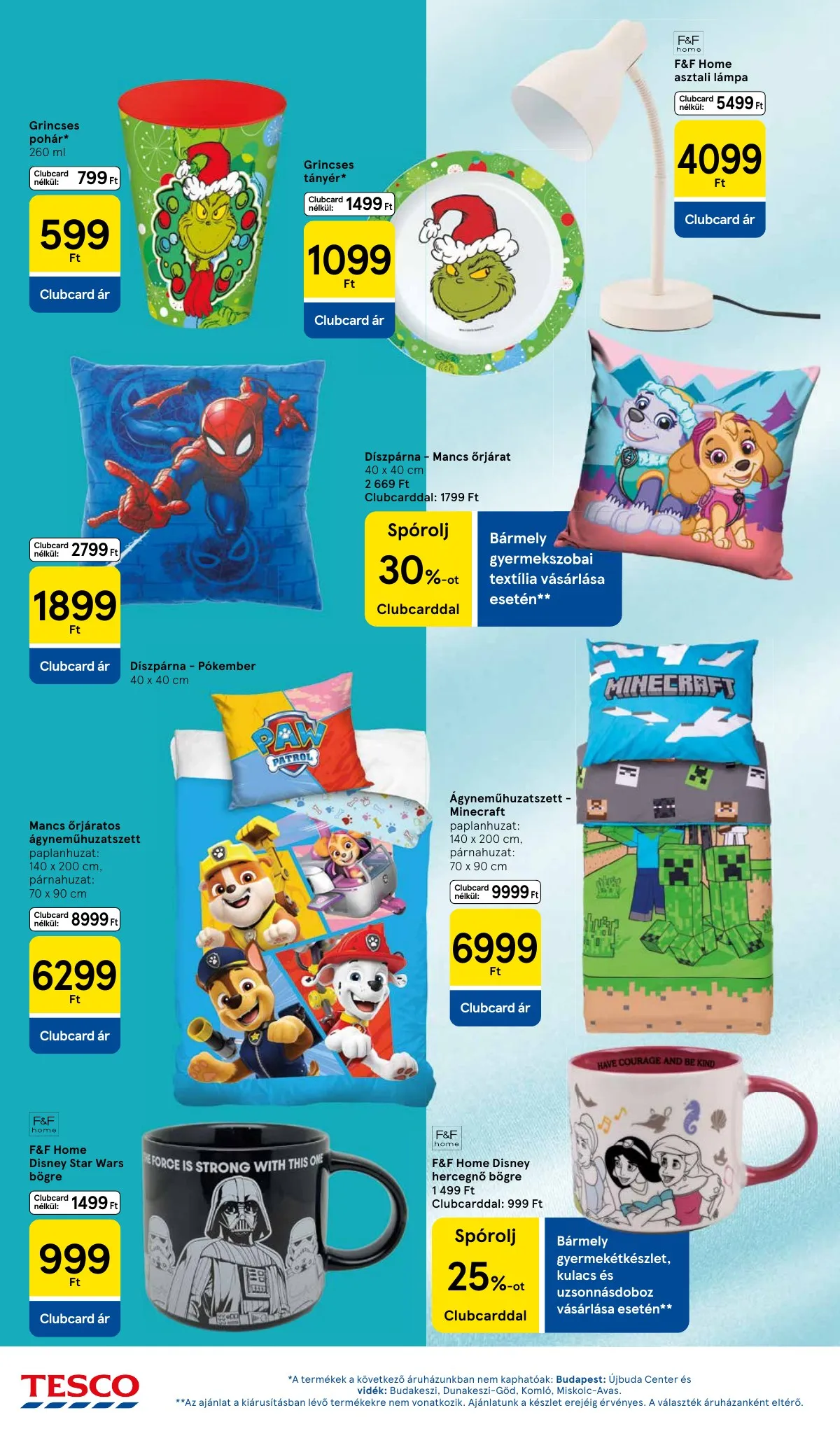 Tesco akciós újság Hipermarket 10.30–11.05 – 12. oldal