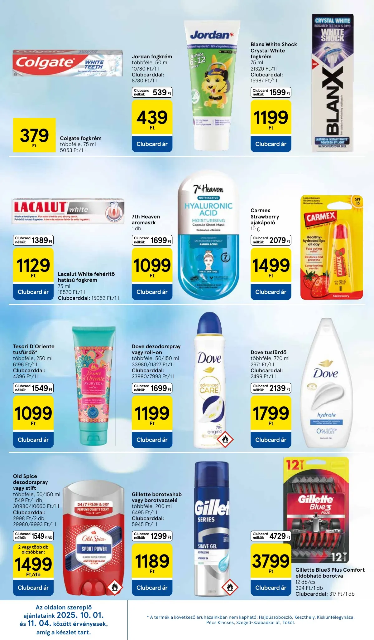 Tesco akciós újság Hipermarket 10.30–11.05 – 28. oldal