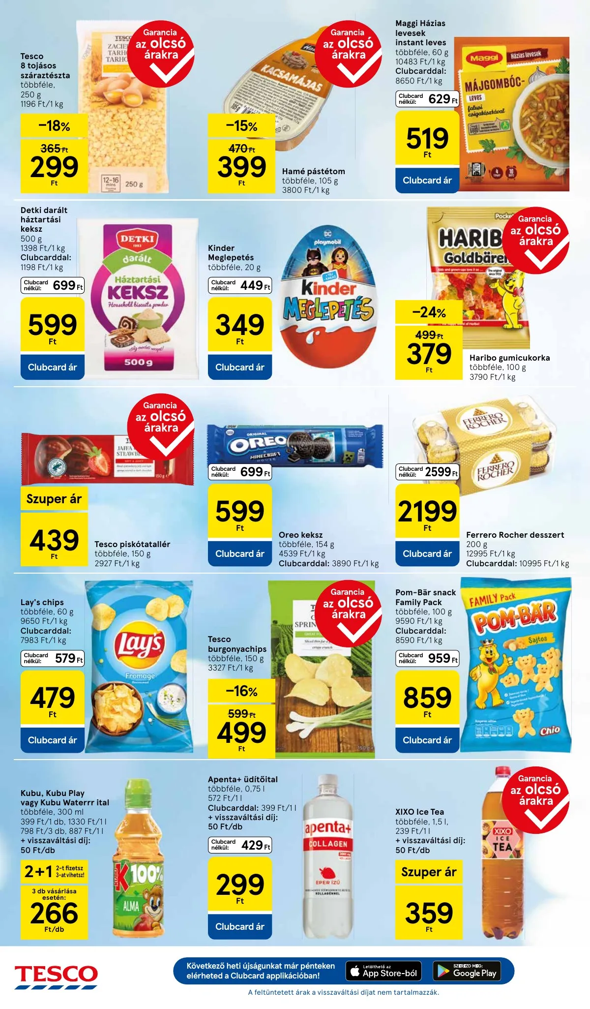 Tesco akciós újság Hipermarket 10.30–11.05 – 6. oldal