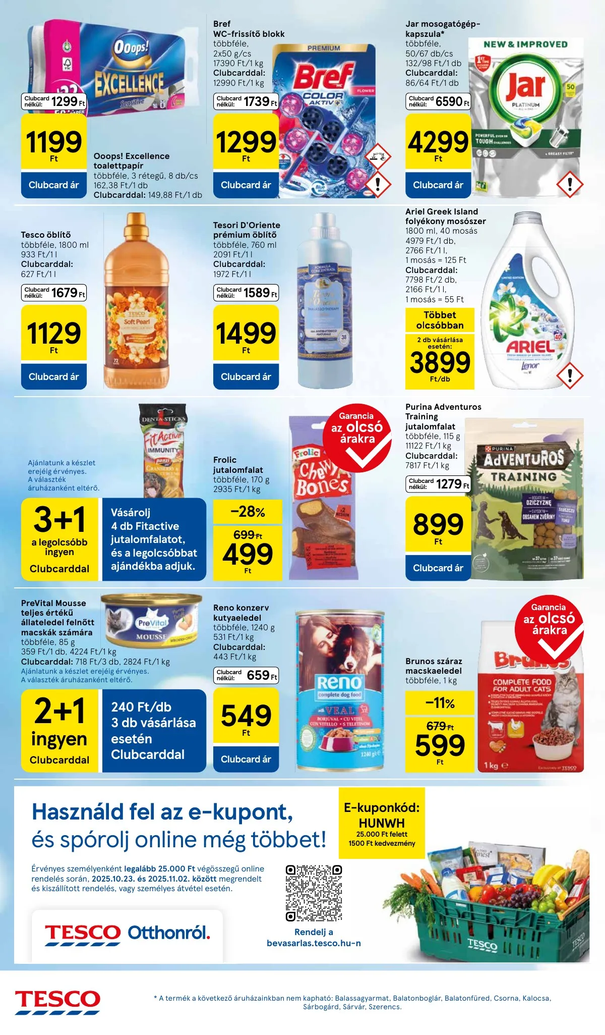 Tesco akciós újság Hipermarket 10.30–11.05 – 8. oldal