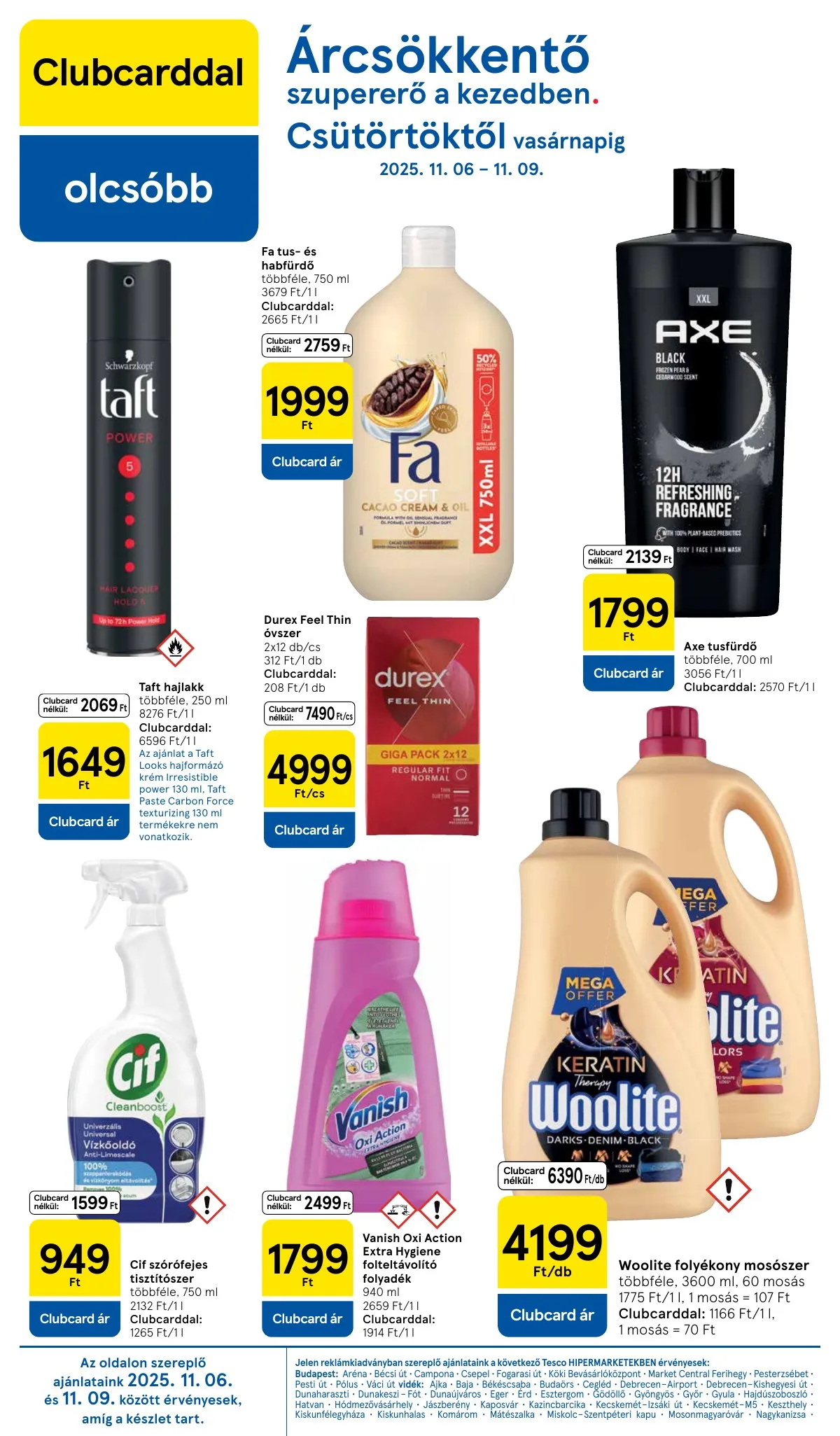 Tesco akciós újság Hipermarket 11.06–11.12 – 28. oldal
