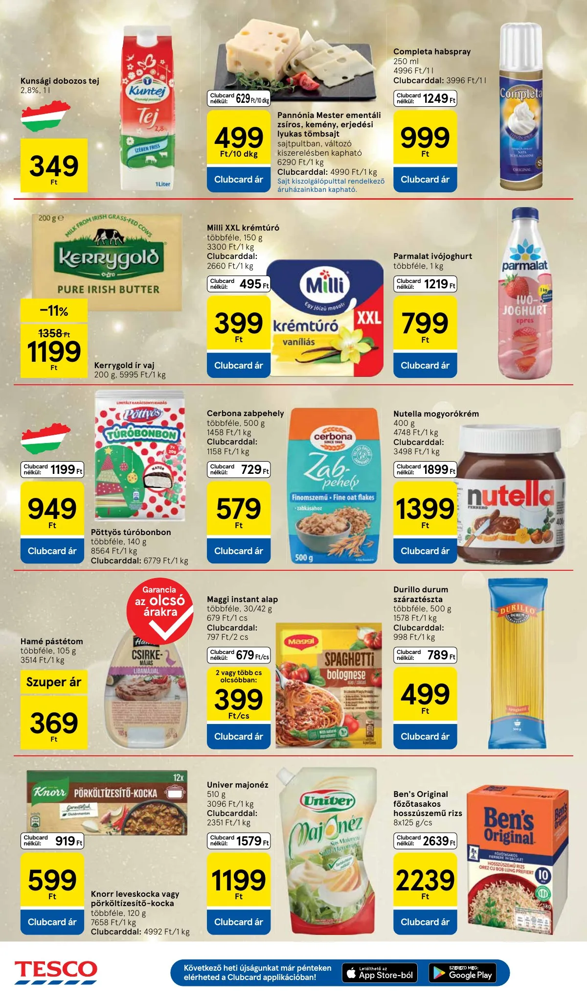 Tesco akciós újság Hipermarket 11.06–11.12 – 4. oldal