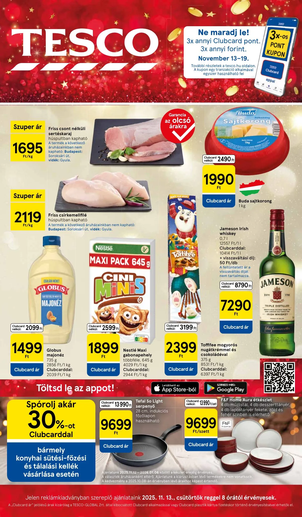 Tesco akciós újság Hipermarket 11.13–11.19