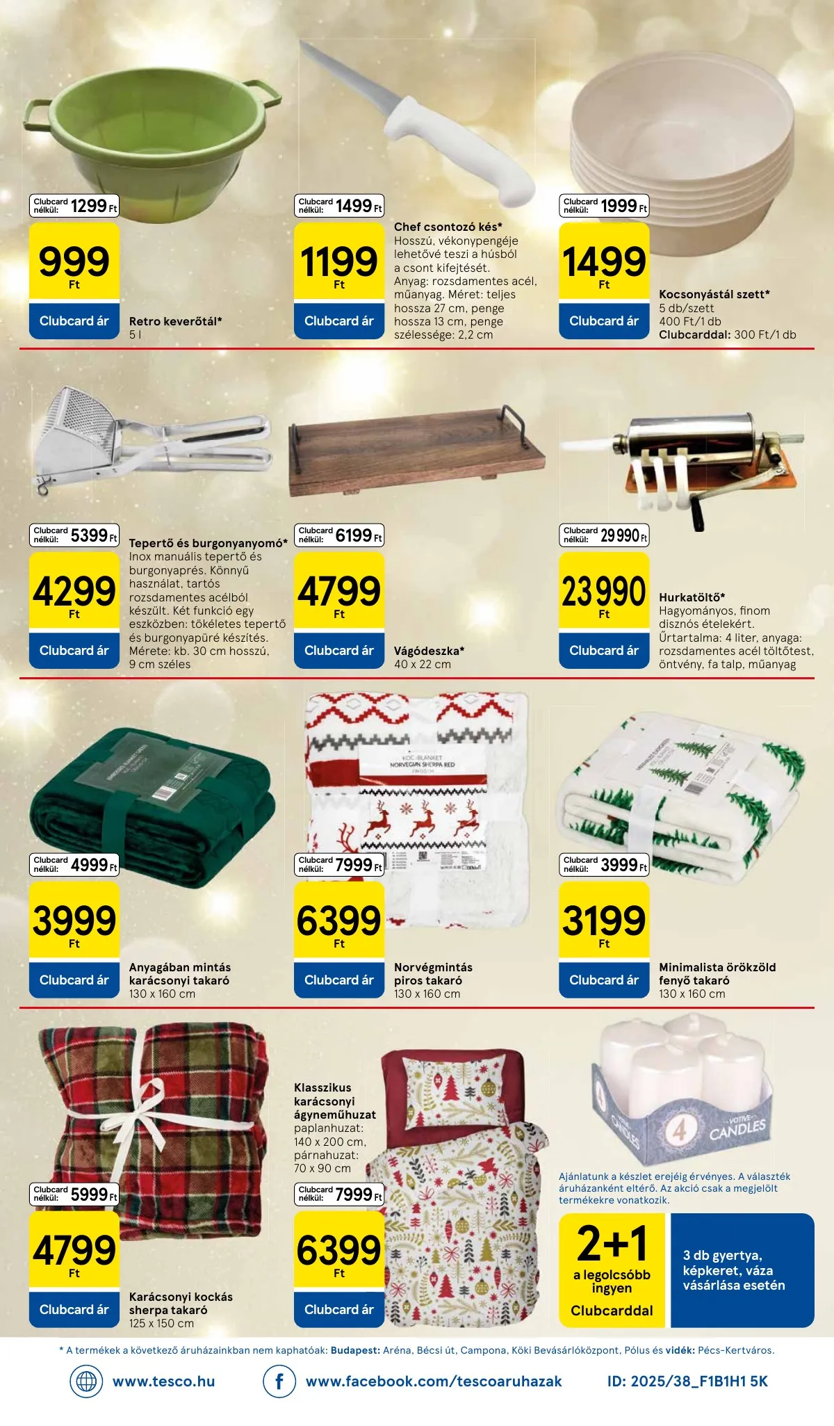 Tesco akciós újság Hipermarket 11.13–11.19 – 38. oldal