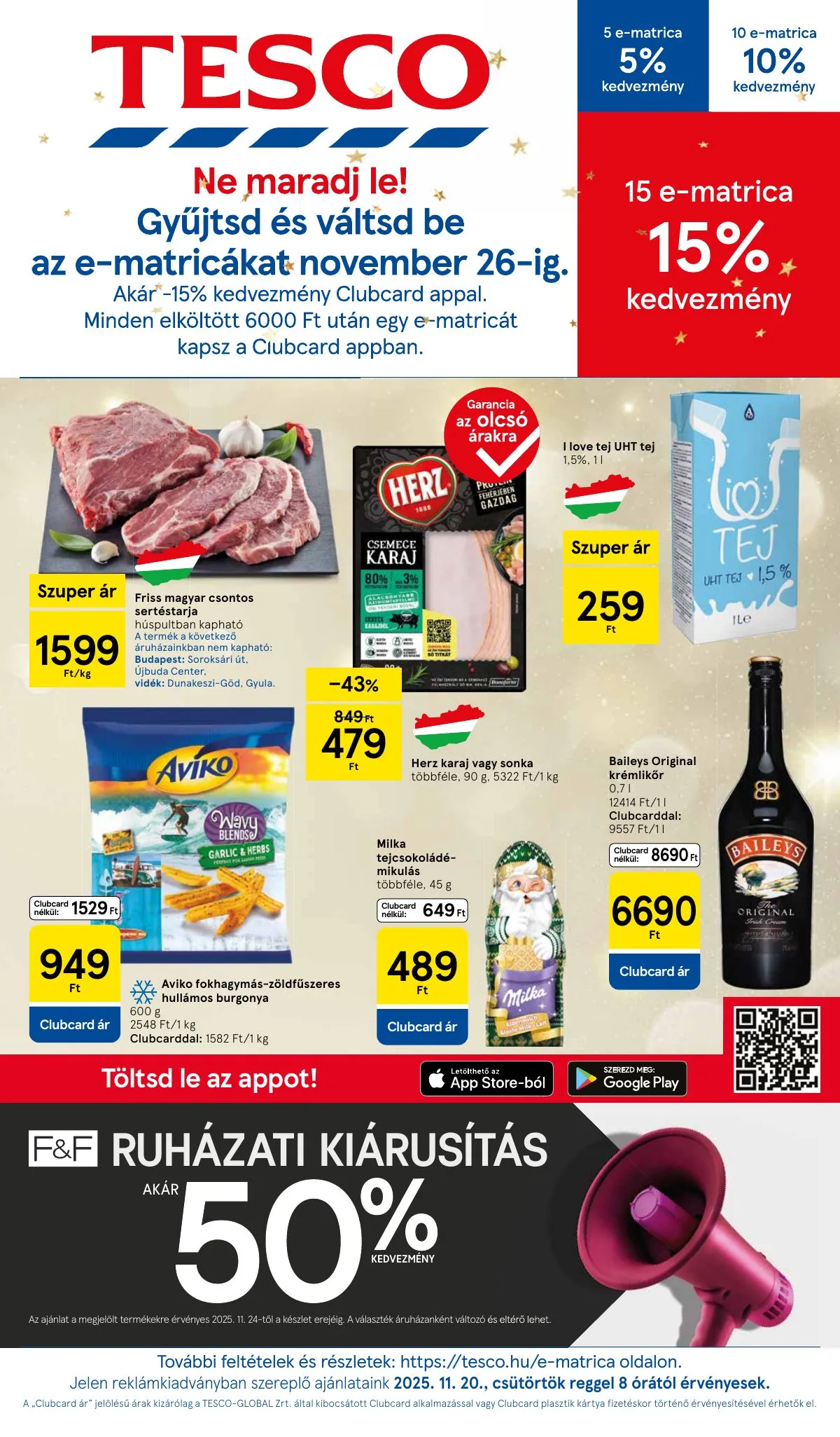Tesco akciós újság Hipermarket 11.20–11.26