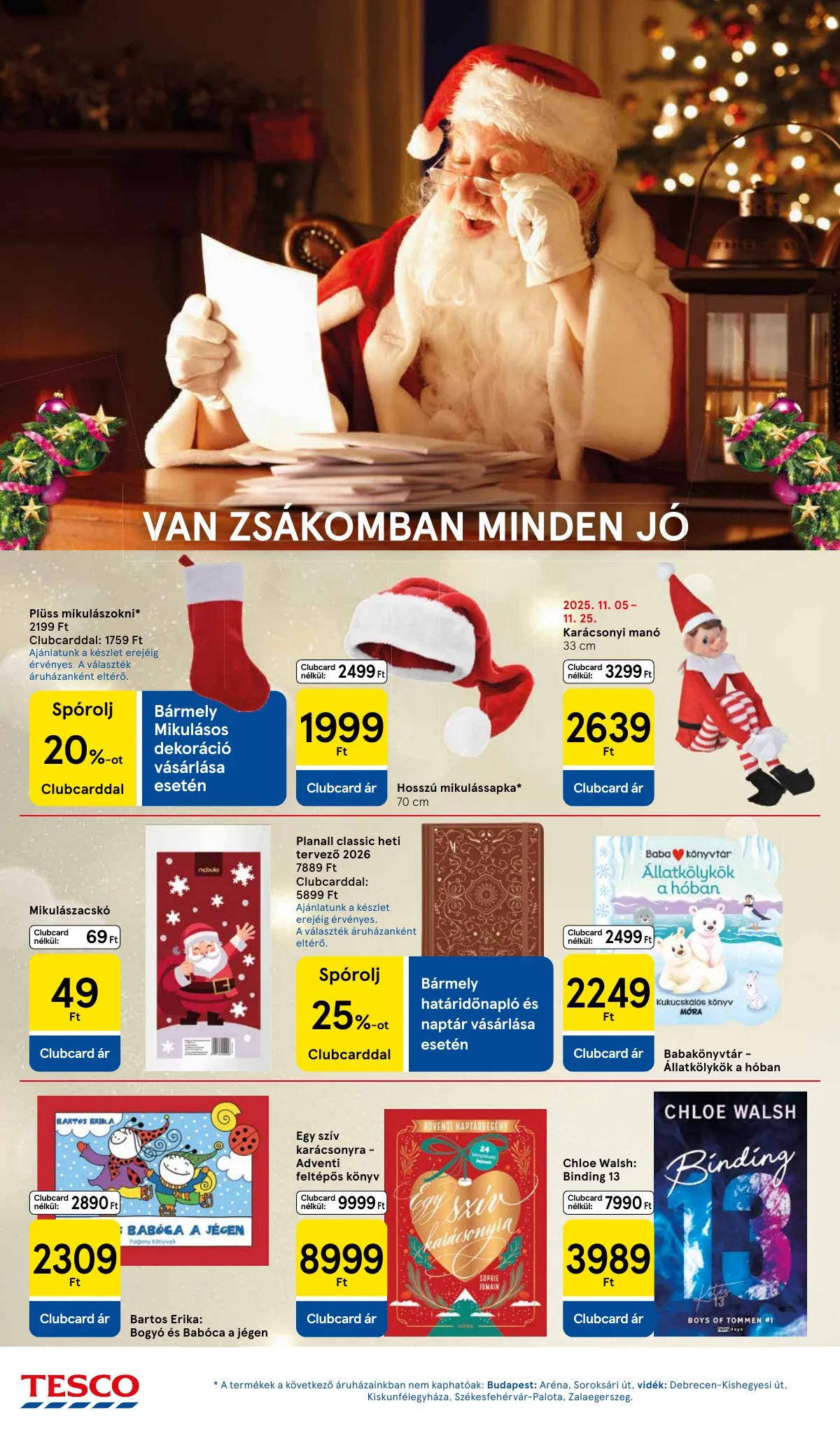 Tesco akciós újság Hipermarket 11.20–11.26 – 12. oldal