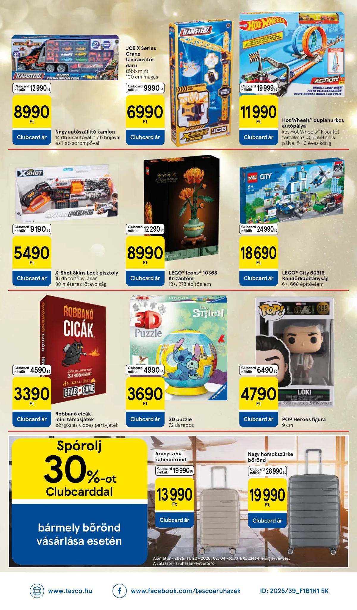 Tesco akciós újság Hipermarket 11.20–11.26 – 36. oldal
