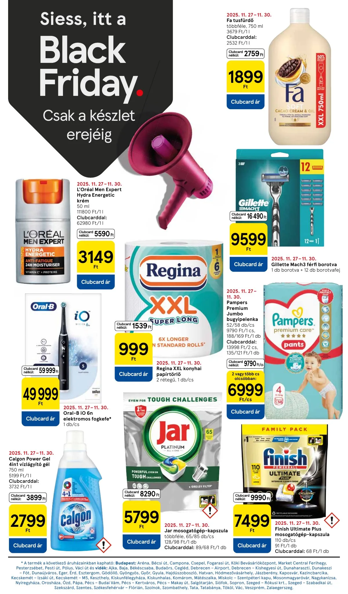 Tesco akciós újság Hipermarket 11.27–12.03 – 14. oldal