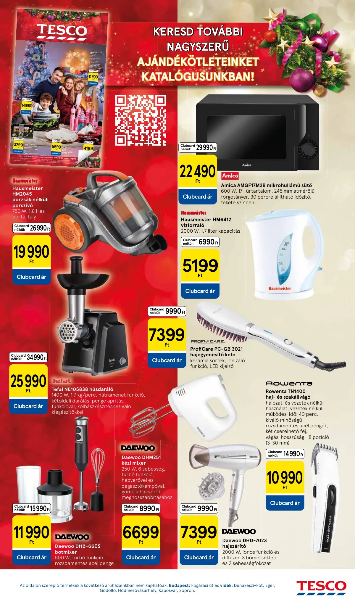 Tesco akciós újság Hipermarket 11.27–12.03 – 15. oldal