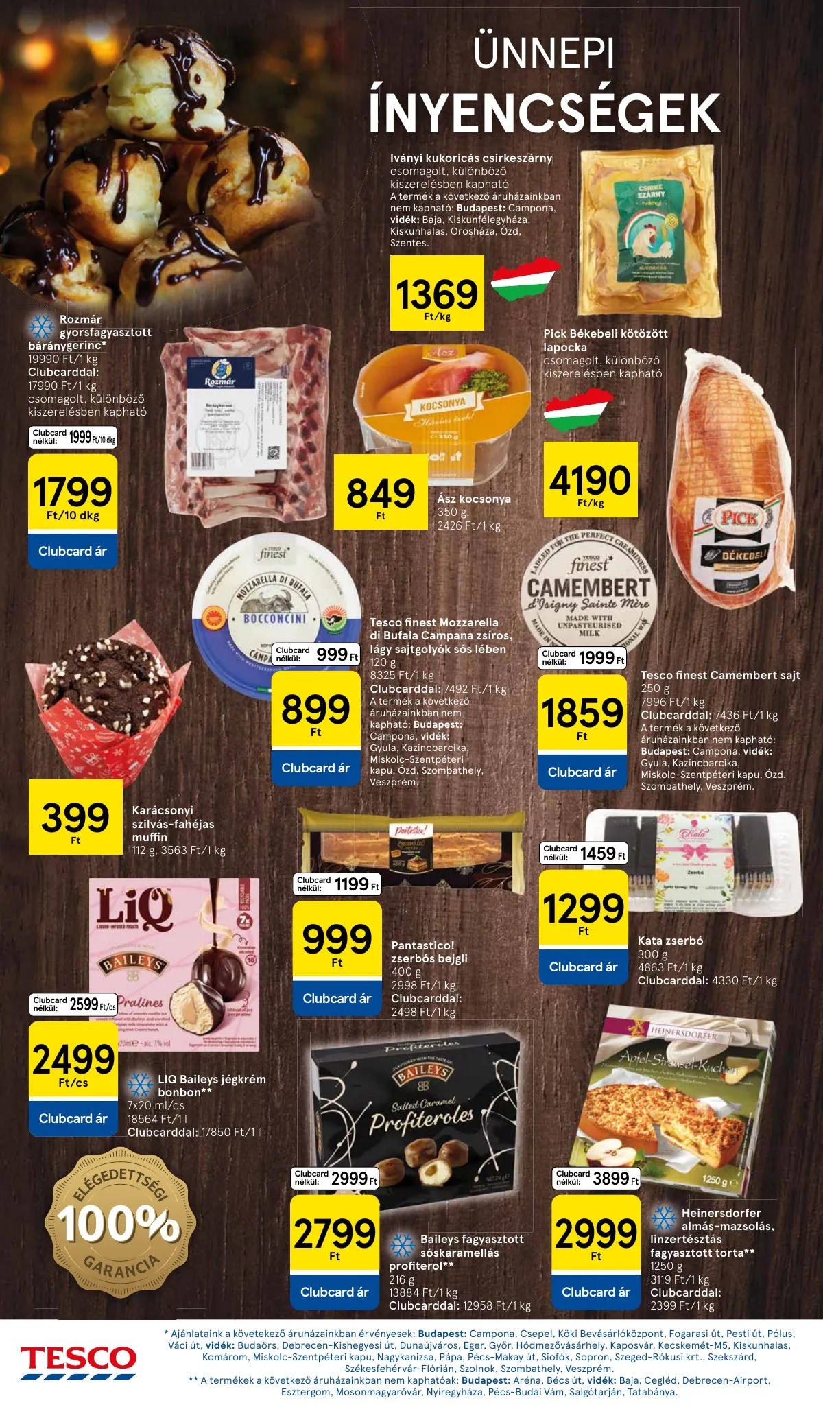 Tesco akciós újság Hipermarket 11.27–12.03 – 20. oldal