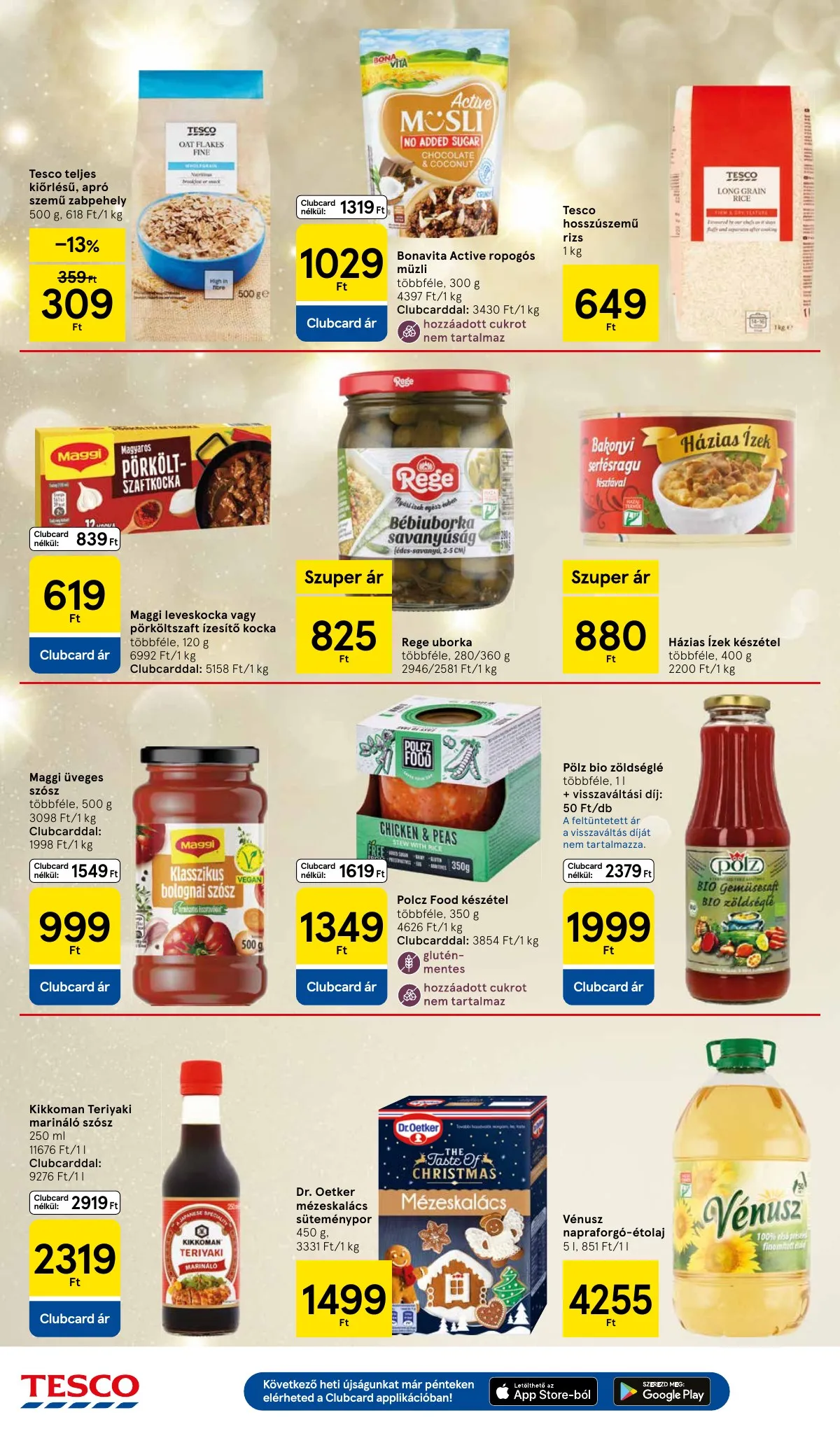 Tesco akciós újság Hipermarket 11.27–12.03 – 22. oldal