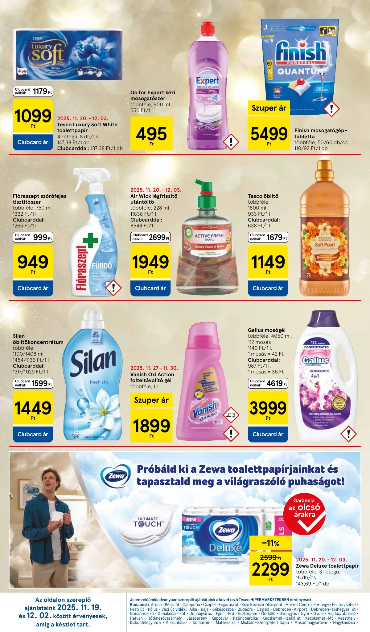 Tesco akciós újság Hipermarket 11.27–12.03 – 28. oldal