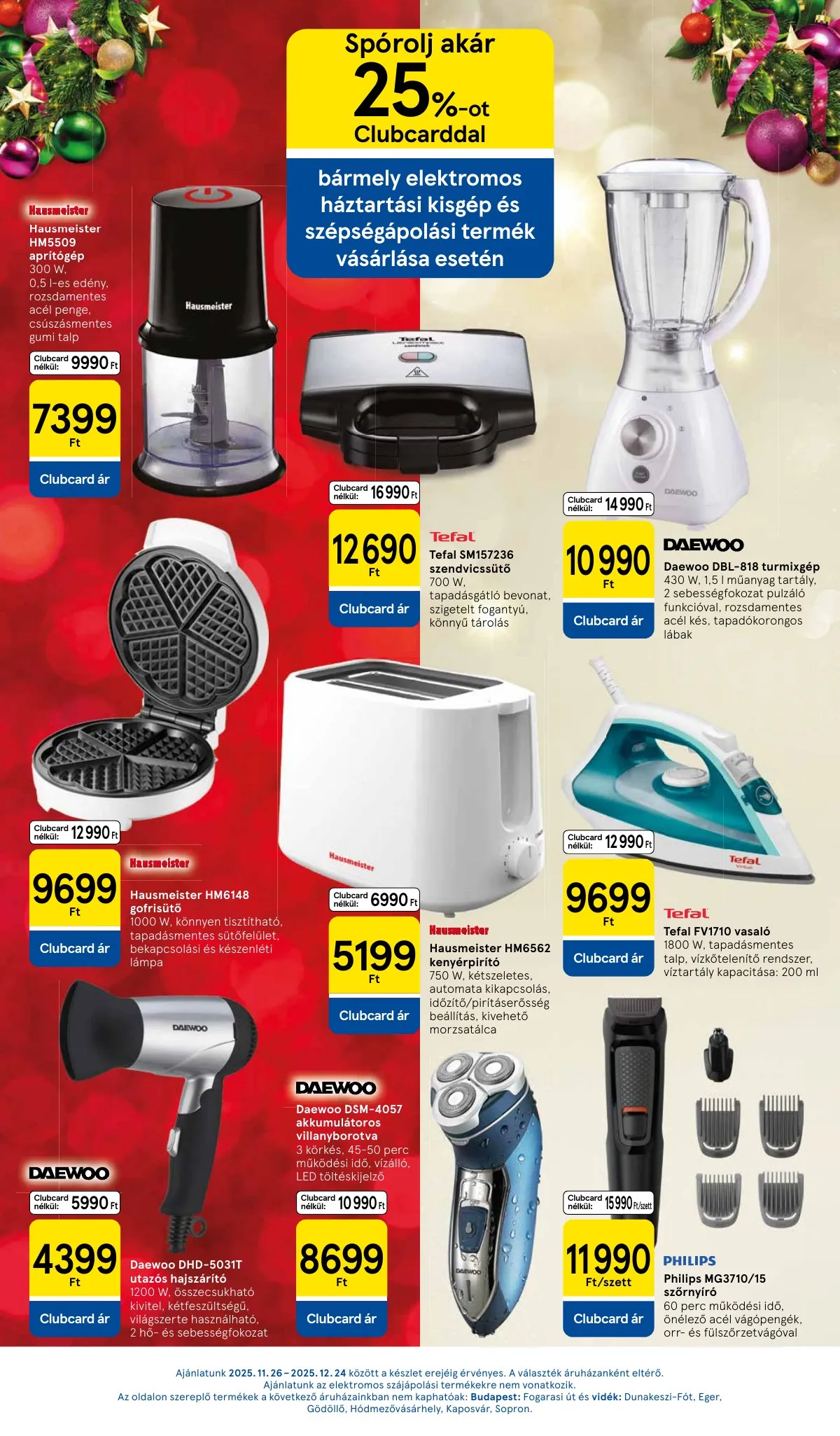 Tesco akciós újság Hipermarket 11.27–12.03 – 35. oldal