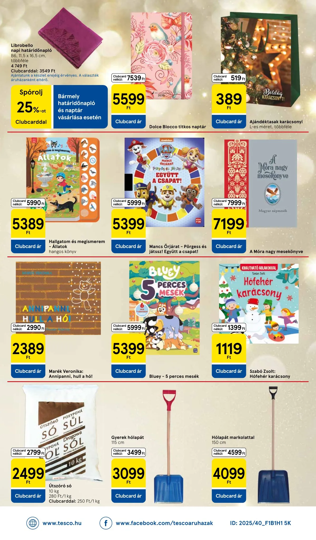 Tesco akciós újság Hipermarket 11.27–12.03 – 38. oldal