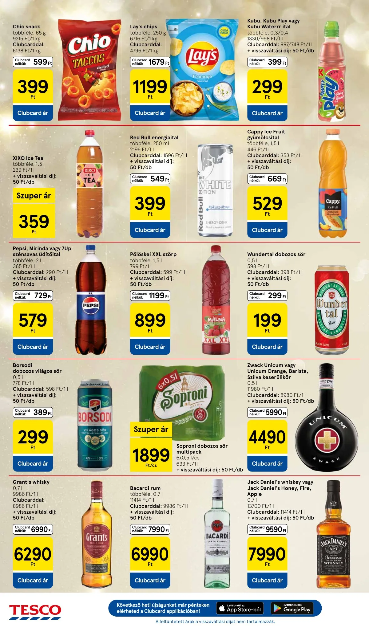 Tesco akciós újság Hipermarket 11.27–12.03 – 6. oldal