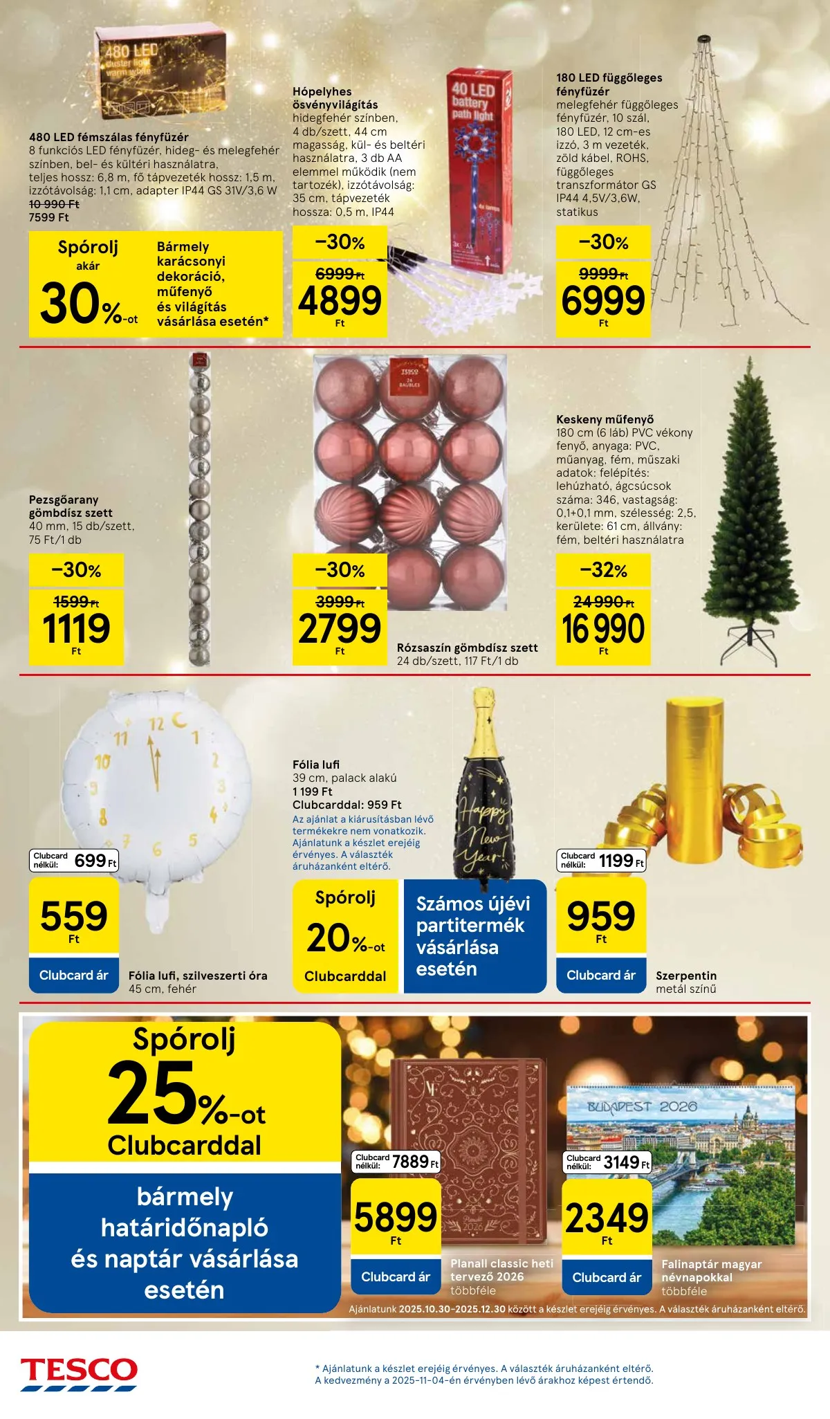 Tesco akciós újság Hipermarket 12.11–12.17 – 18. oldal