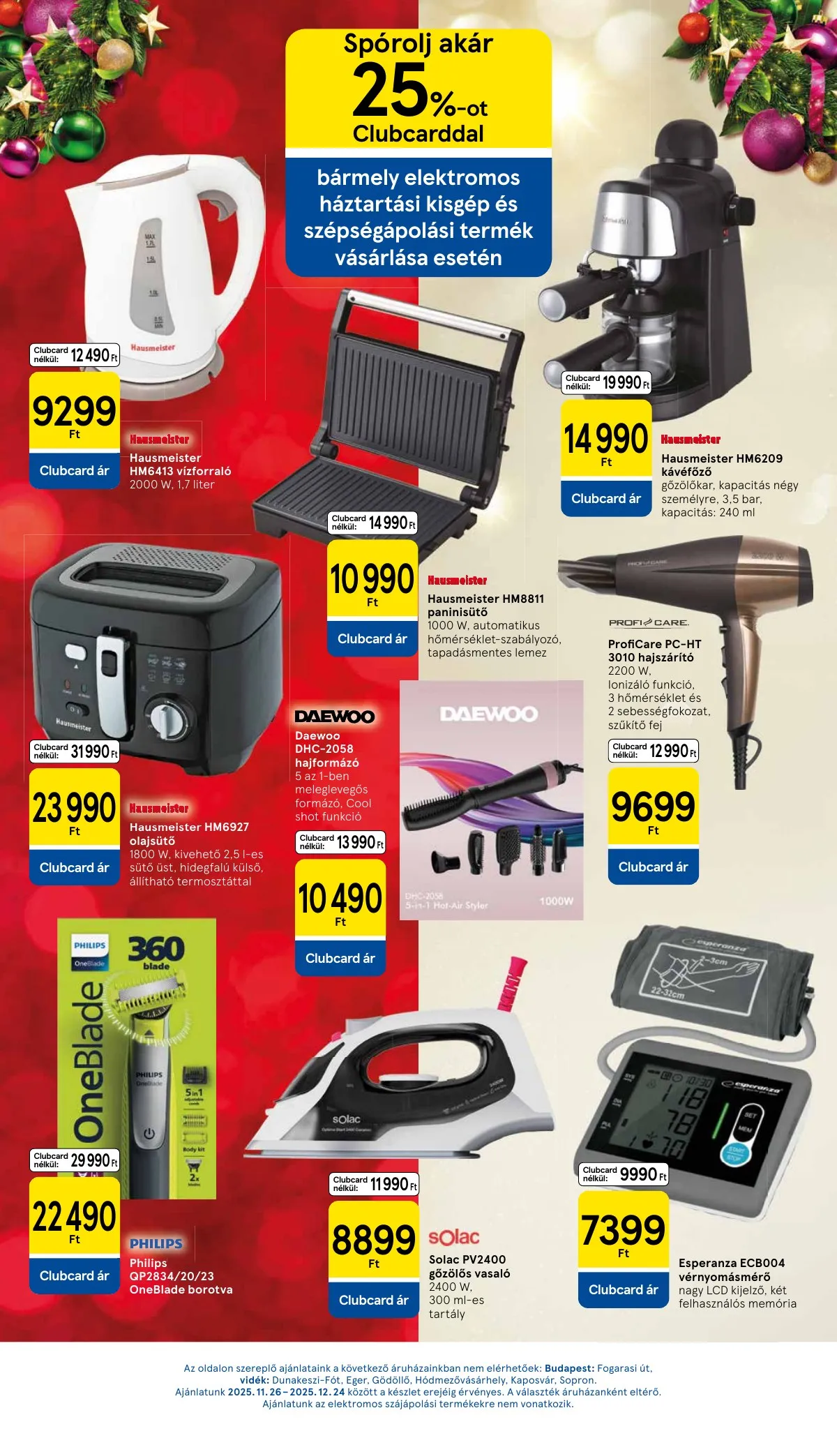 Tesco akciós újság Hipermarket 12.11–12.17 – 19. oldal