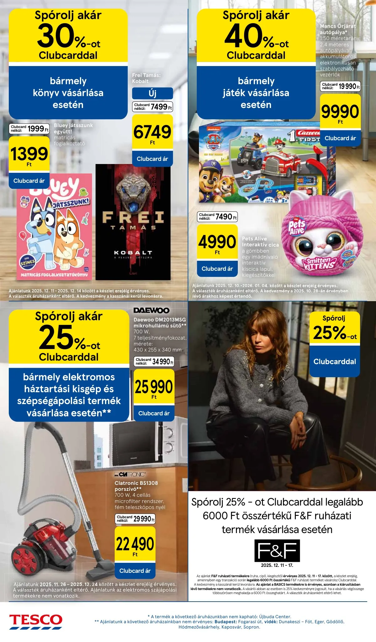Tesco akciós újság Hipermarket 12.11–12.17 – 20. oldal