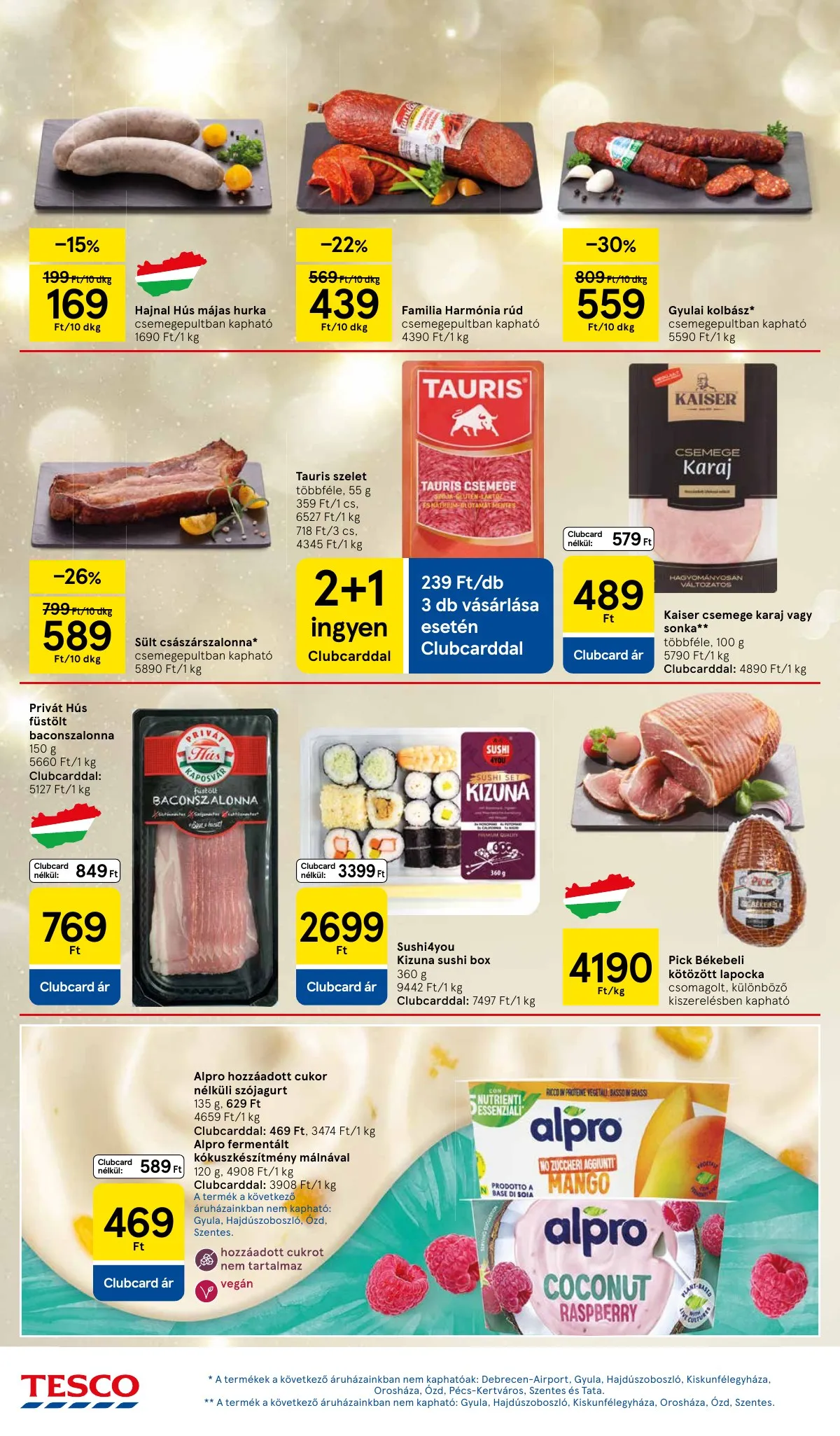Tesco akciós újság Hipermarket 12.11–12.17 – 22. oldal