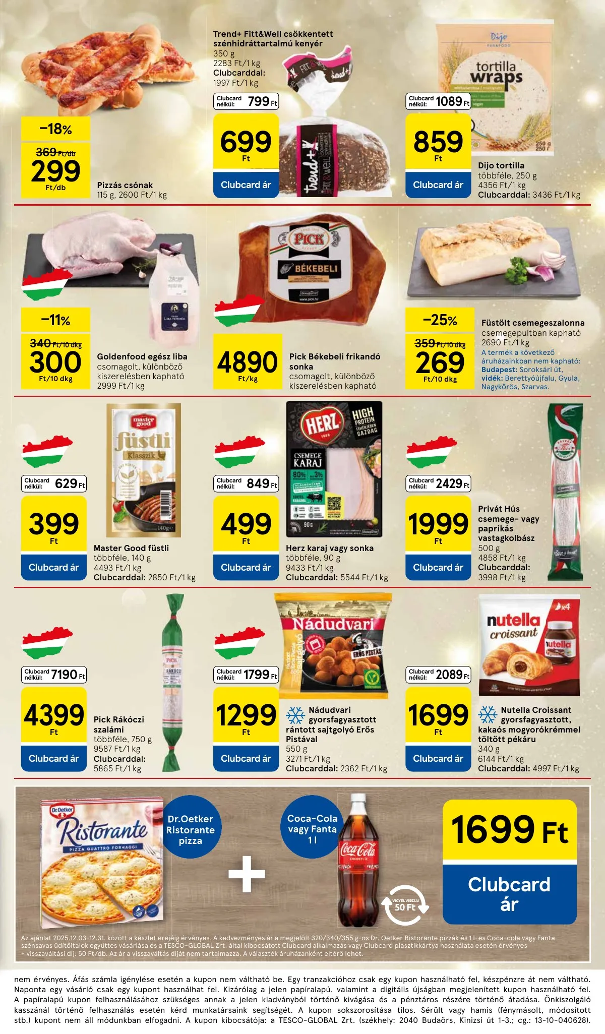 Tesco akciós újság Hipermarket 12.11–12.17 – 3. oldal