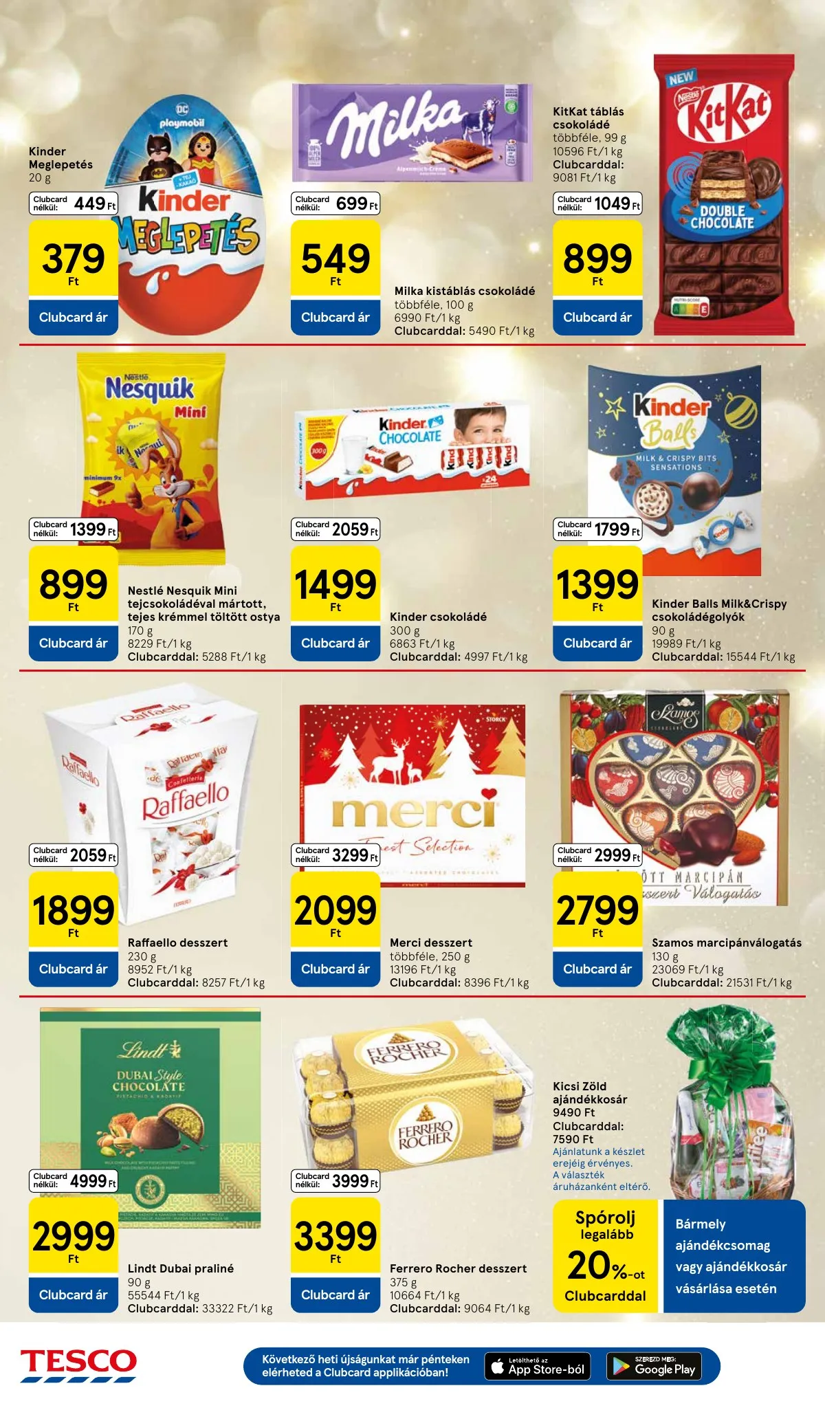 Tesco akciós újság Hipermarket 12.11–12.17 – 30. oldal
